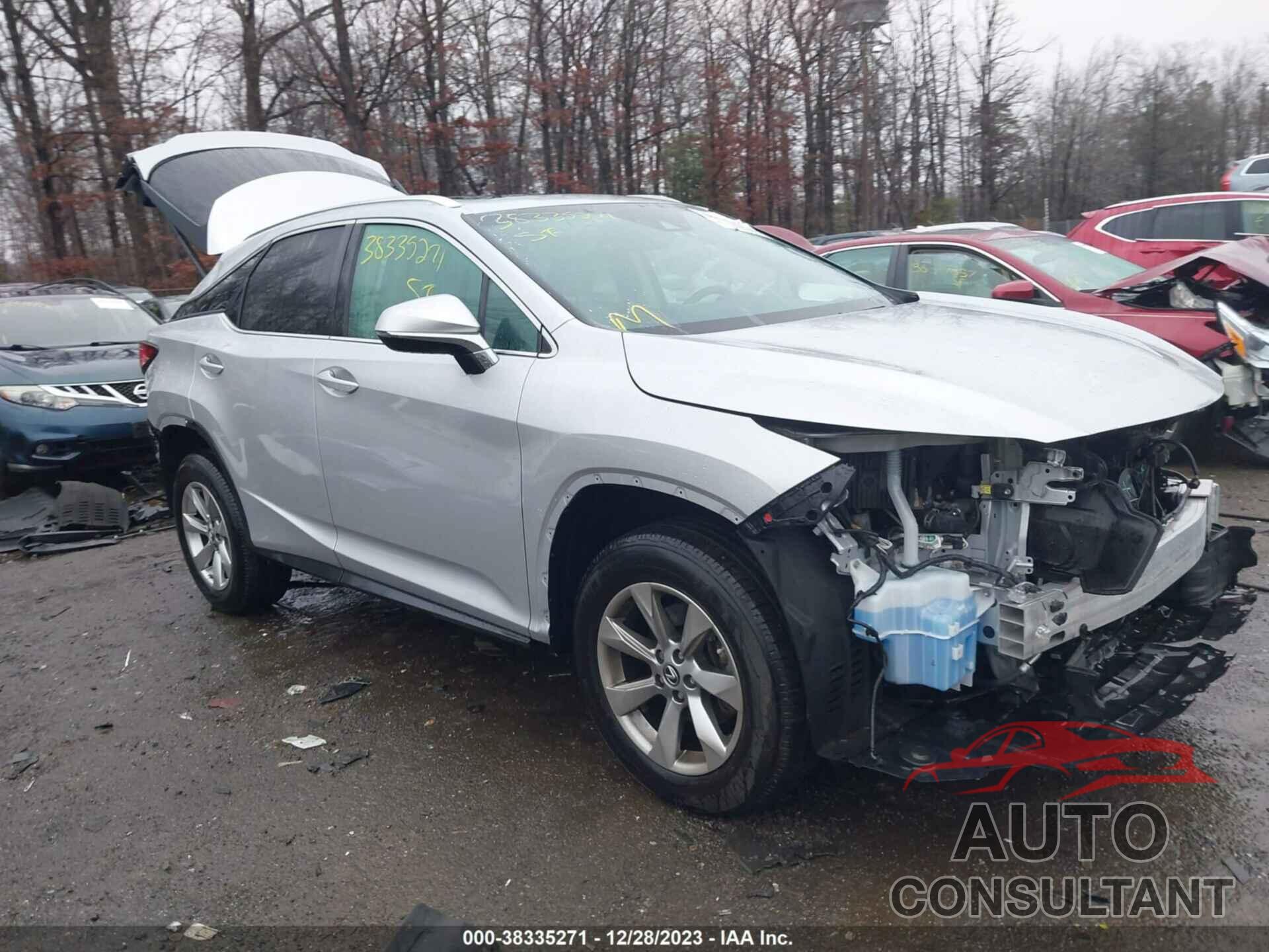 LEXUS RX 350 2019 - 2T2BZMCA4KC178279