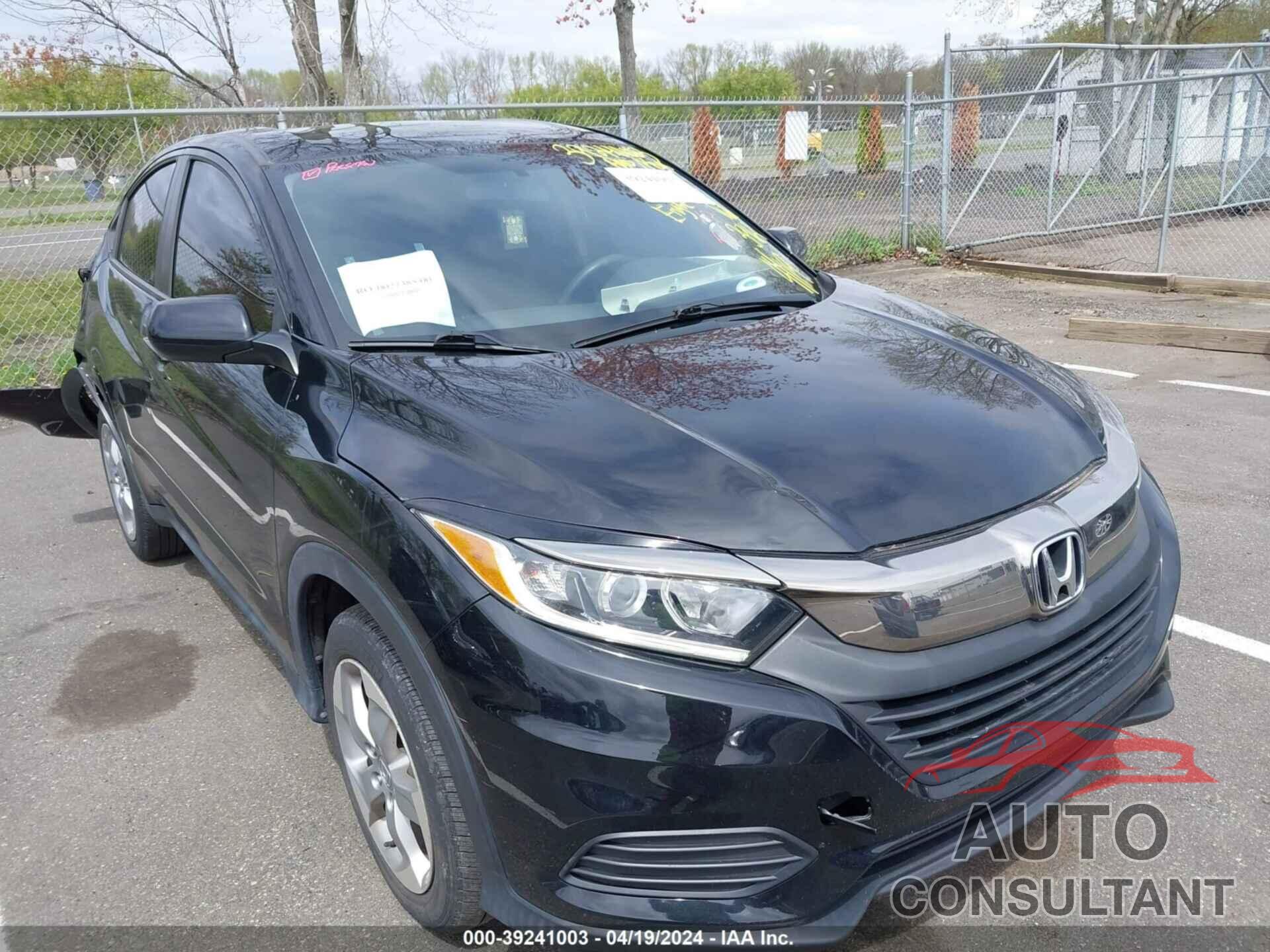 HONDA HR-V 2019 - 3CZRU6H3XKG720136