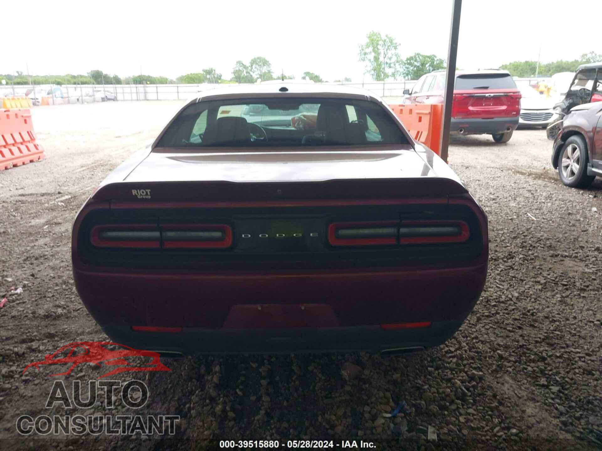 DODGE CHALLENGER 2019 - 2C3CDZAG3KH746625