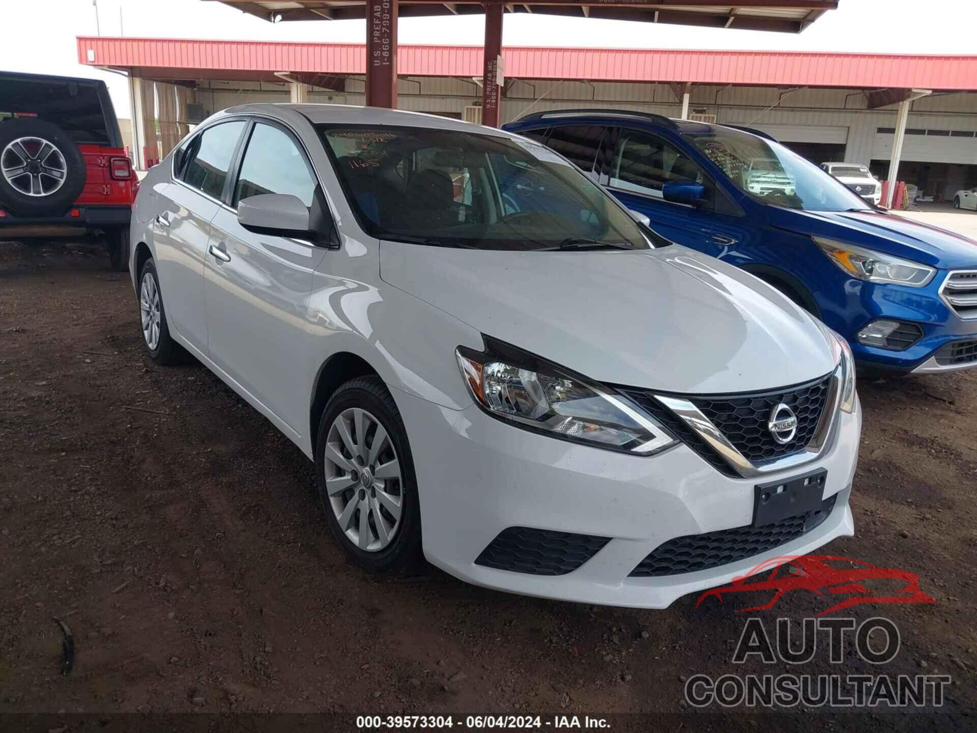 NISSAN SENTRA 2019 - 3N1AB7AP5KY341165