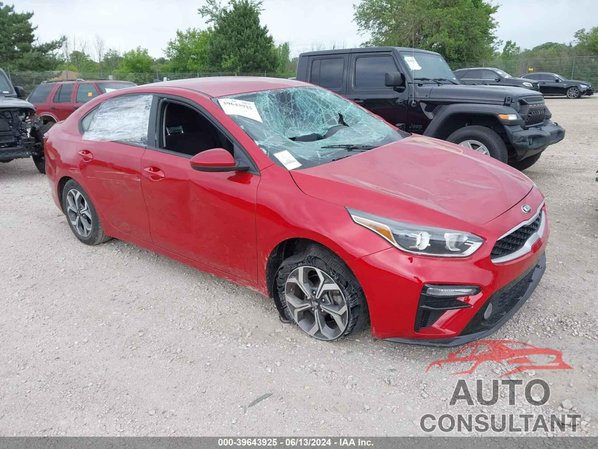 KIA FORTE 2020 - 3KPF24AD8LE261756