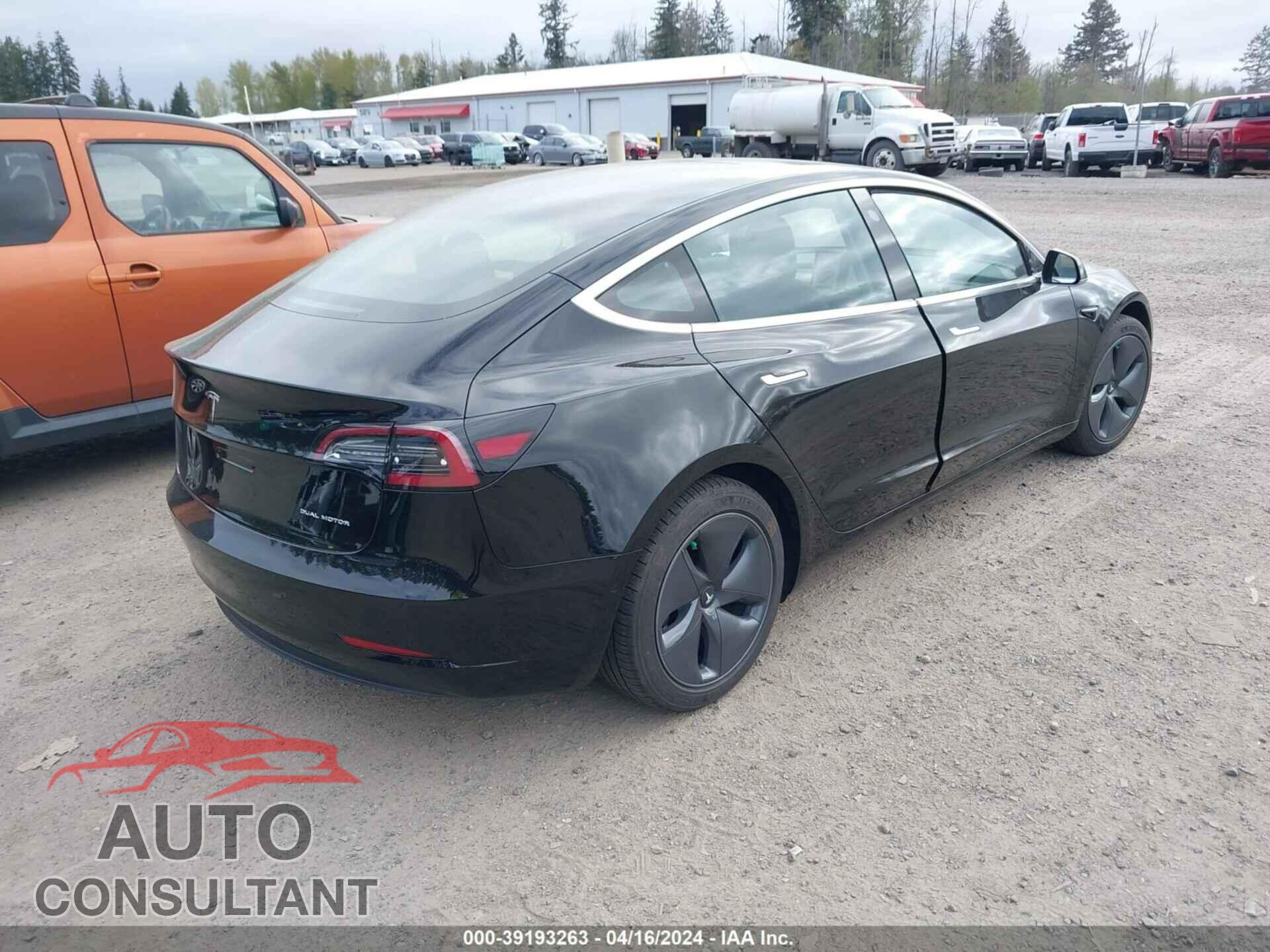 TESLA MODEL 3 2020 - 5YJ3E1EB9LF802874