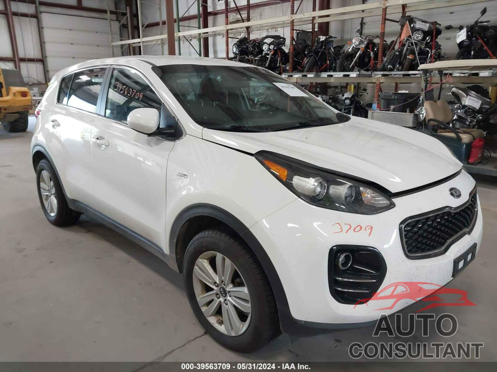 KIA SPORTAGE 2019 - KNDPMCAC5K7595063