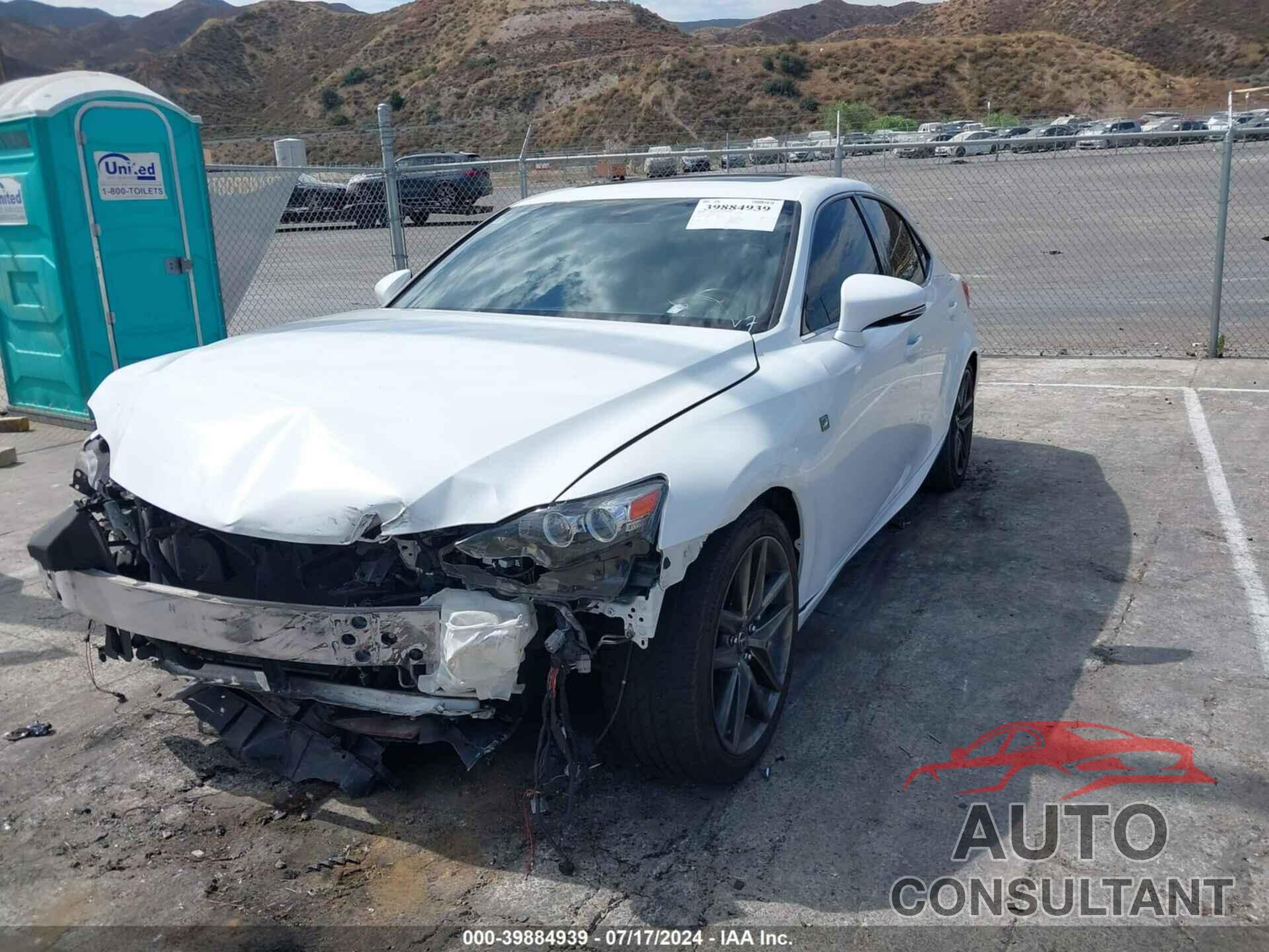 LEXUS IS 200T 2016 - JTHBA1D25G5015418