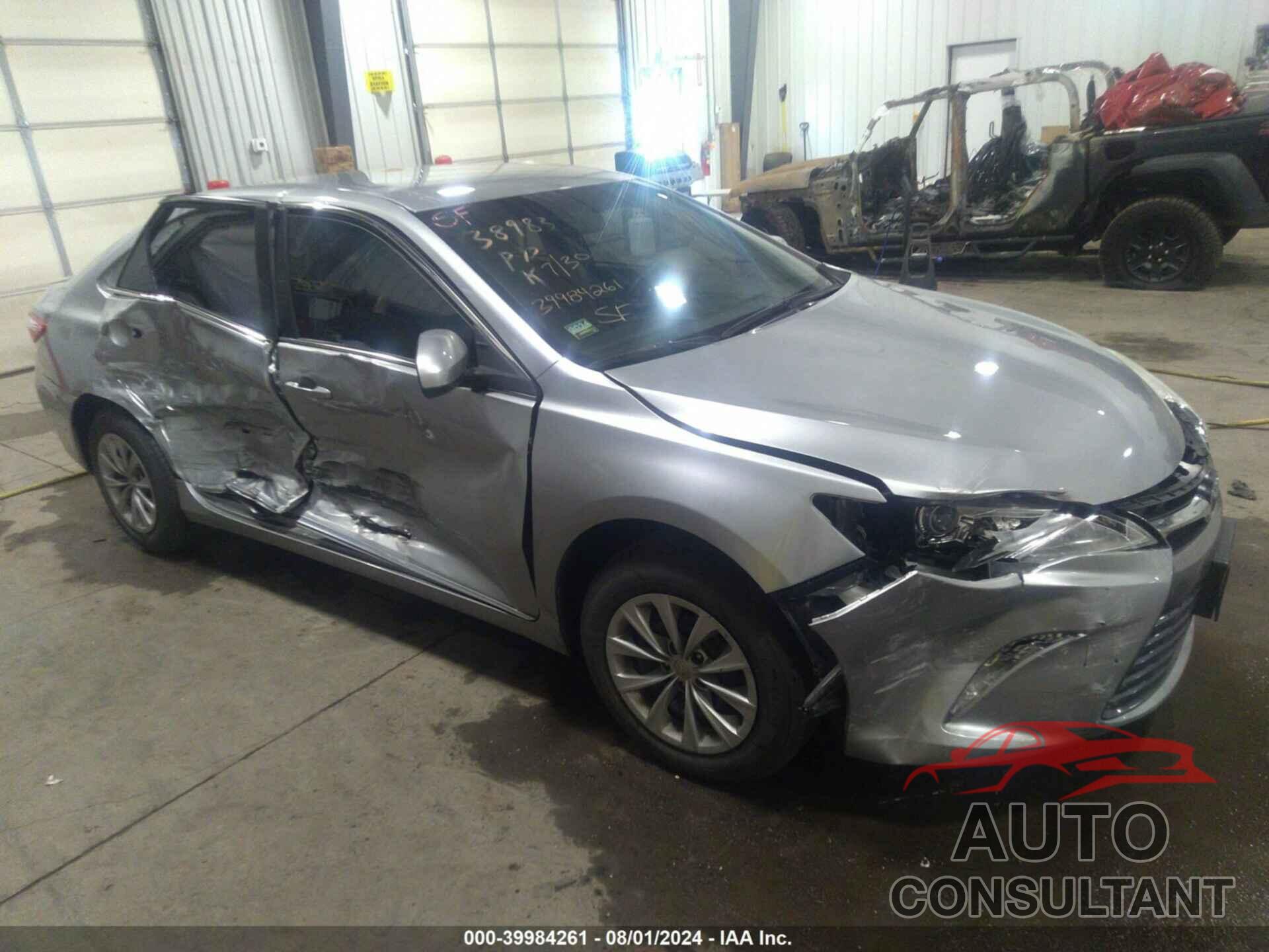 TOYOTA CAMRY 2017 - 4T1BF1FK3HU325506