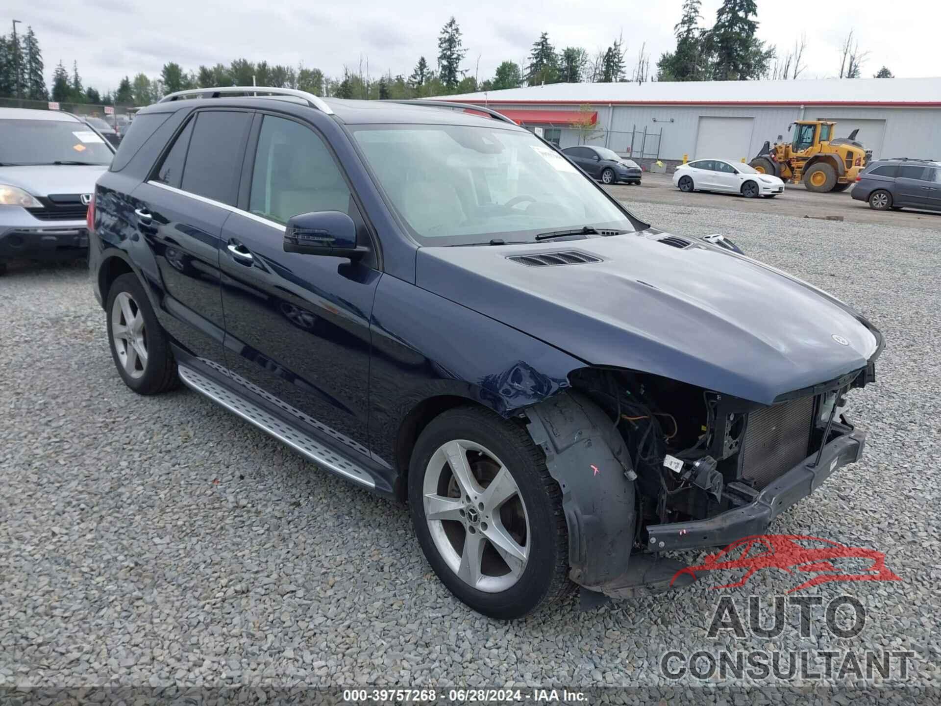 MERCEDES-BENZ GLE 350 2018 - 4JGDA5HB2JB111037
