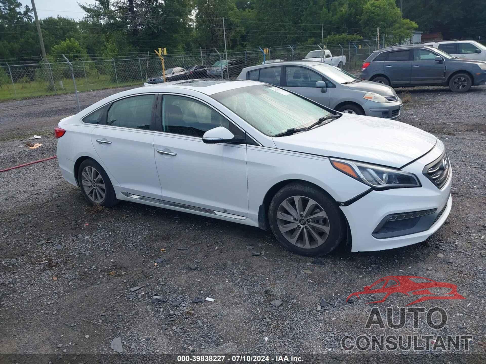 HYUNDAI SONATA 2017 - 5NPE34AF8HH477734