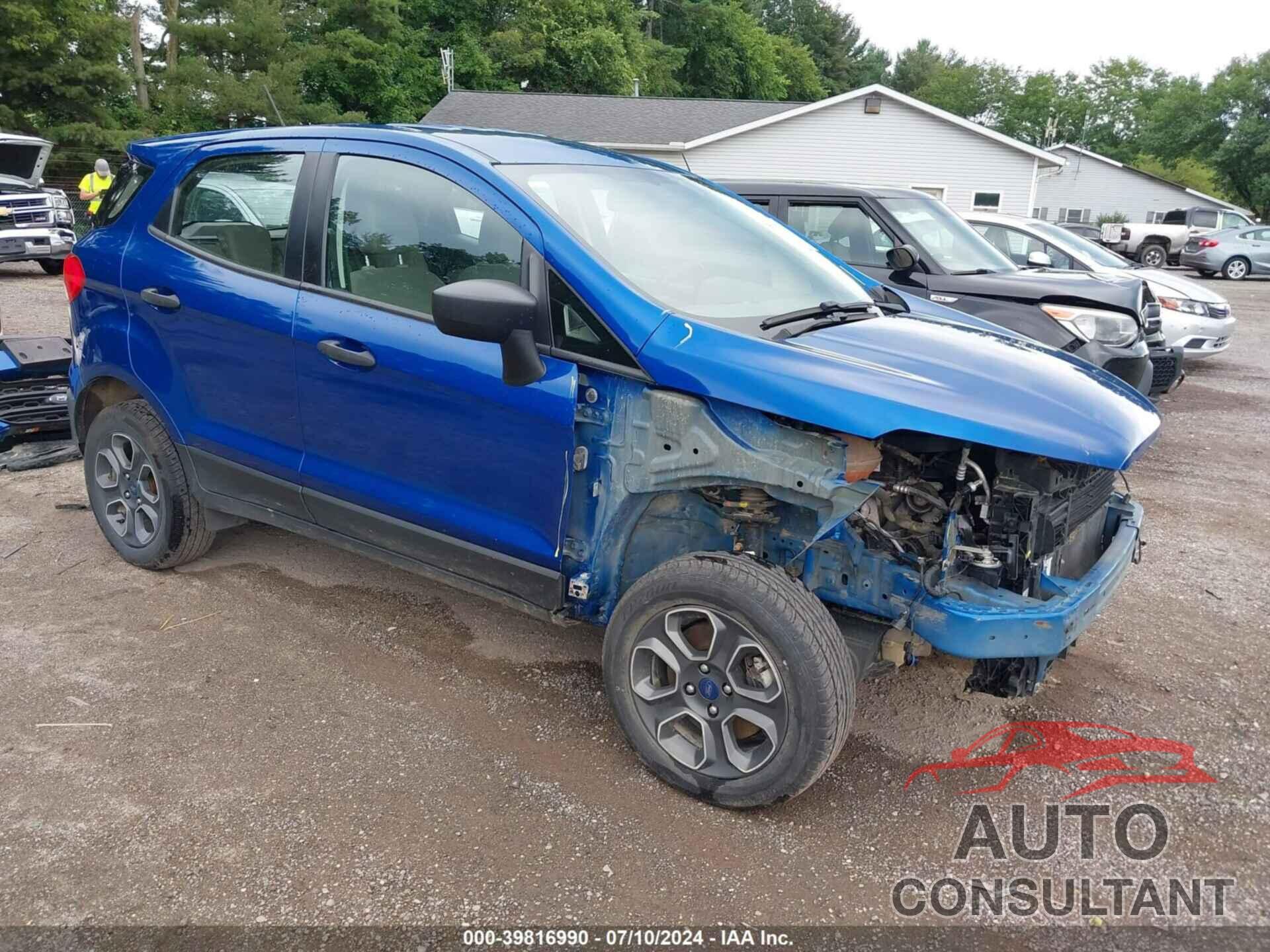 FORD ECOSPORT 2018 - MAJ6P1SL2JC238912