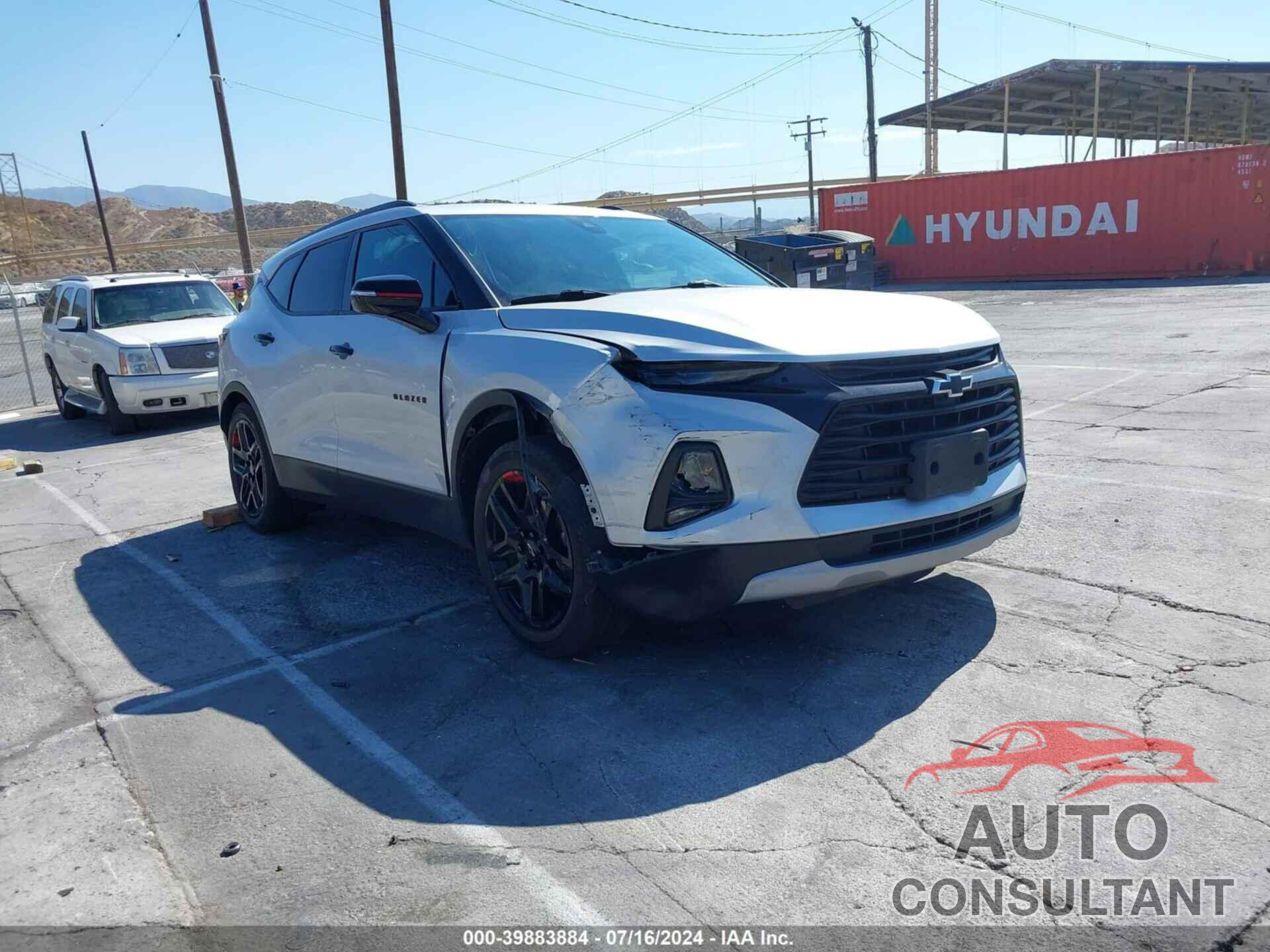 CHEVROLET BLAZER 2021 - 3GNKBCRS9MS575017