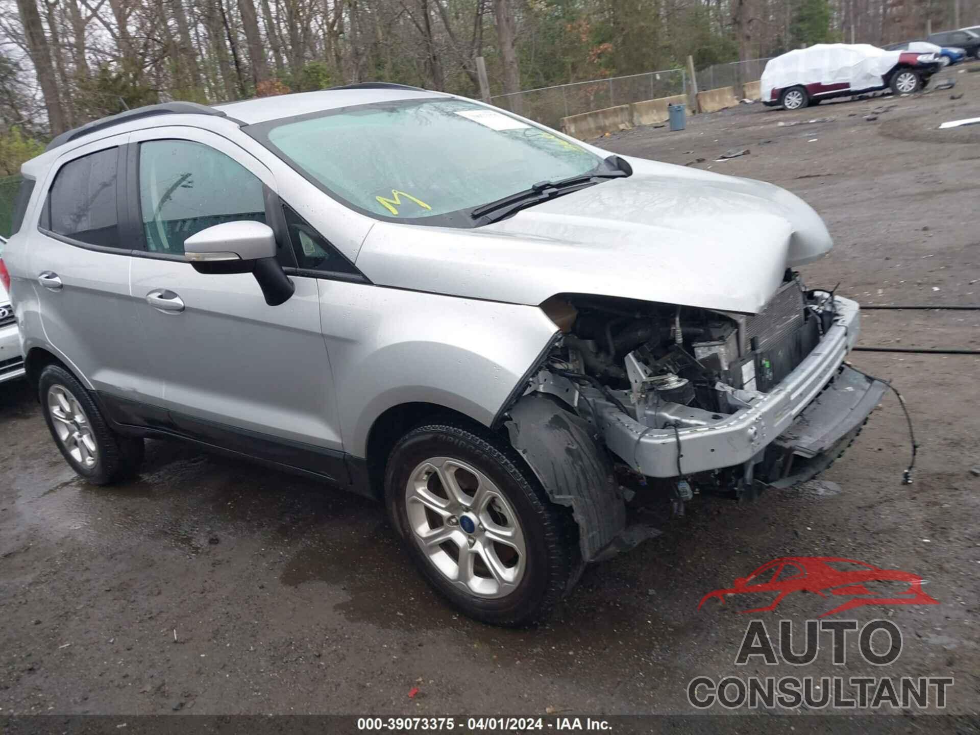 FORD ECOSPORT 2019 - MAJ3S2GE6KC275688