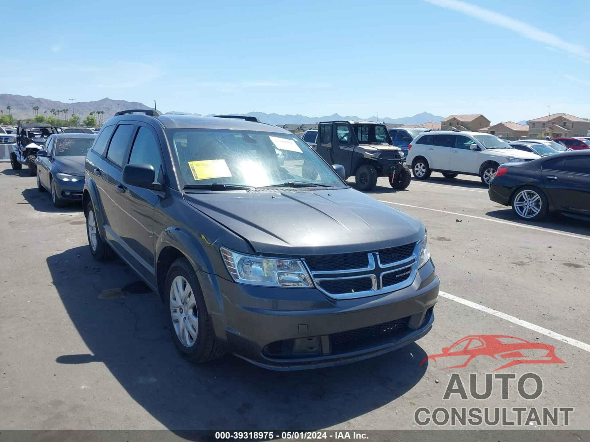 DODGE JOURNEY 2020 - 3C4PDCAB0LT230844