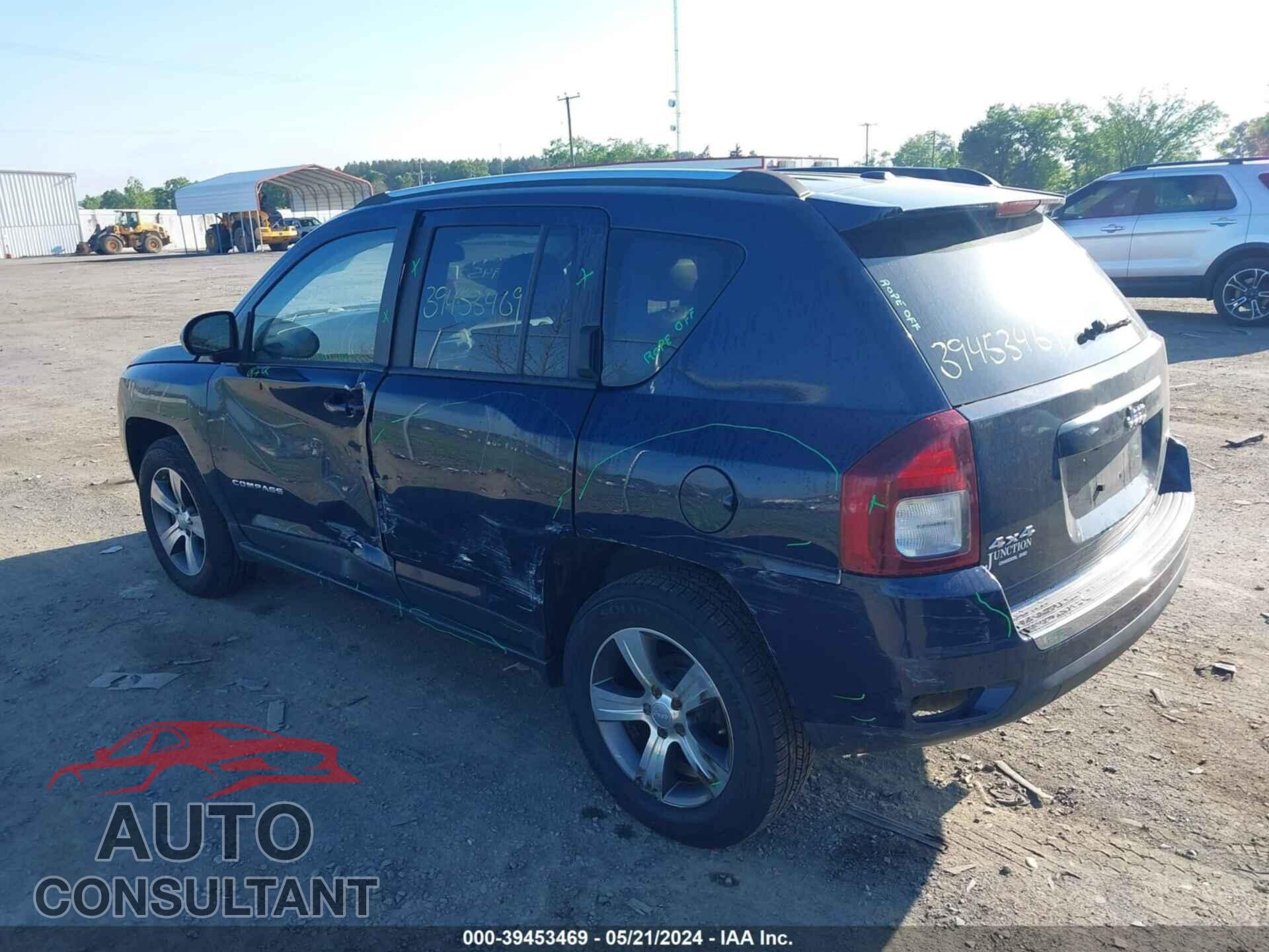 JEEP COMPASS 2017 - 1C4NJDEB9HD107976