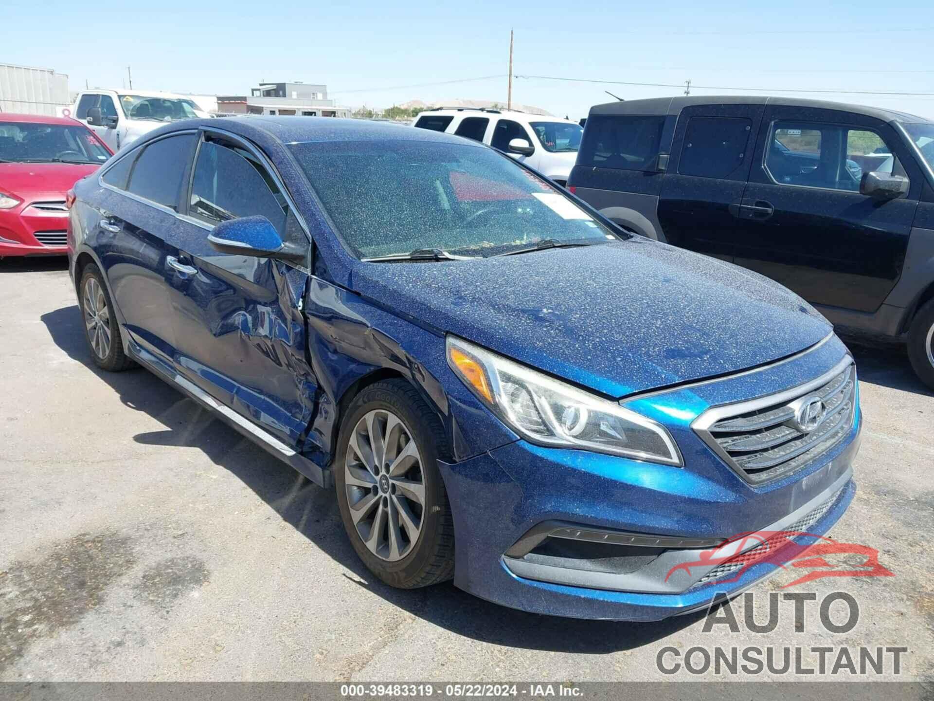 HYUNDAI SONATA 2017 - 5NPE34AF3HH571620