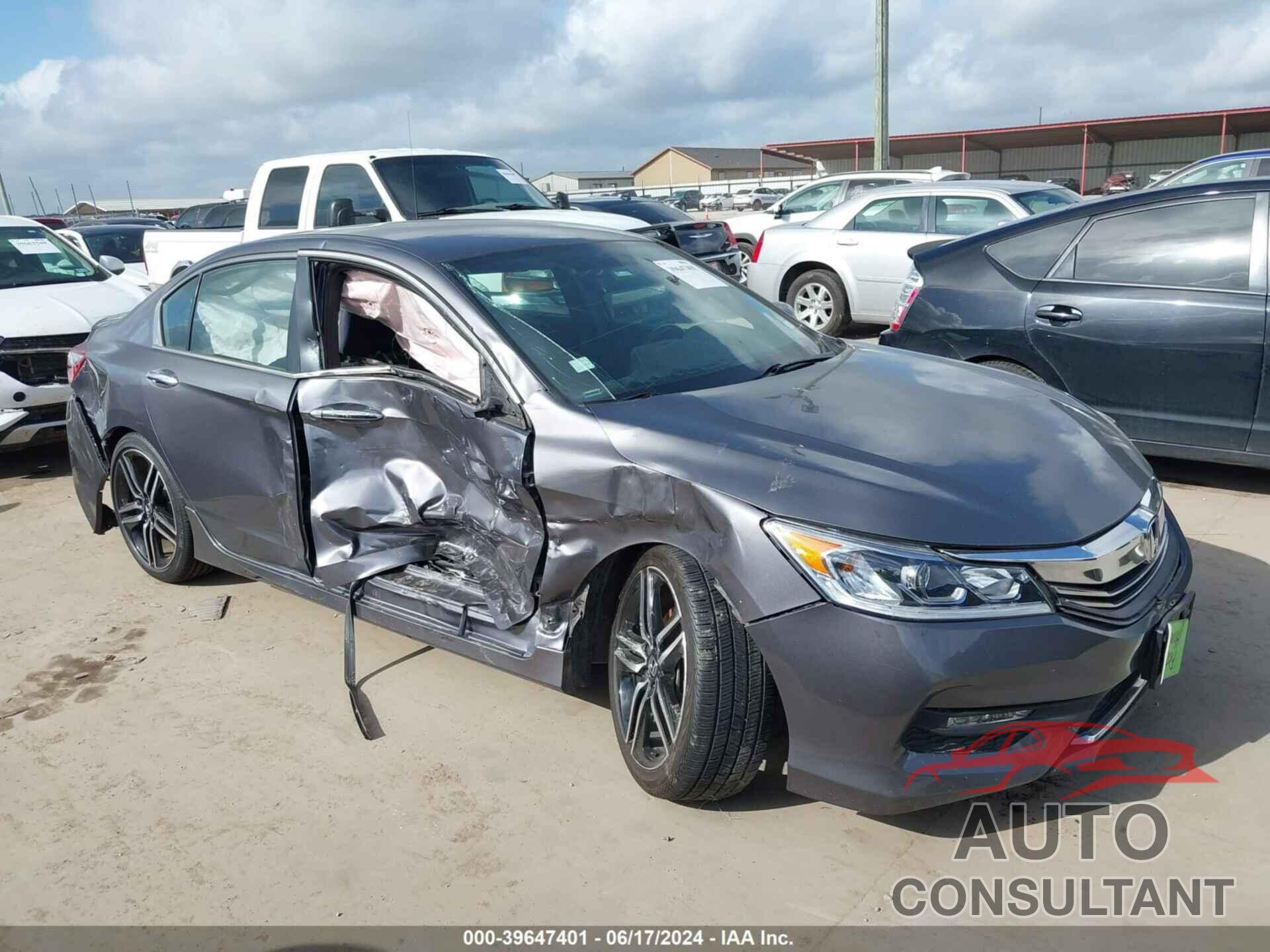 HONDA ACCORD 2017 - 1HGCR2F16HA053078