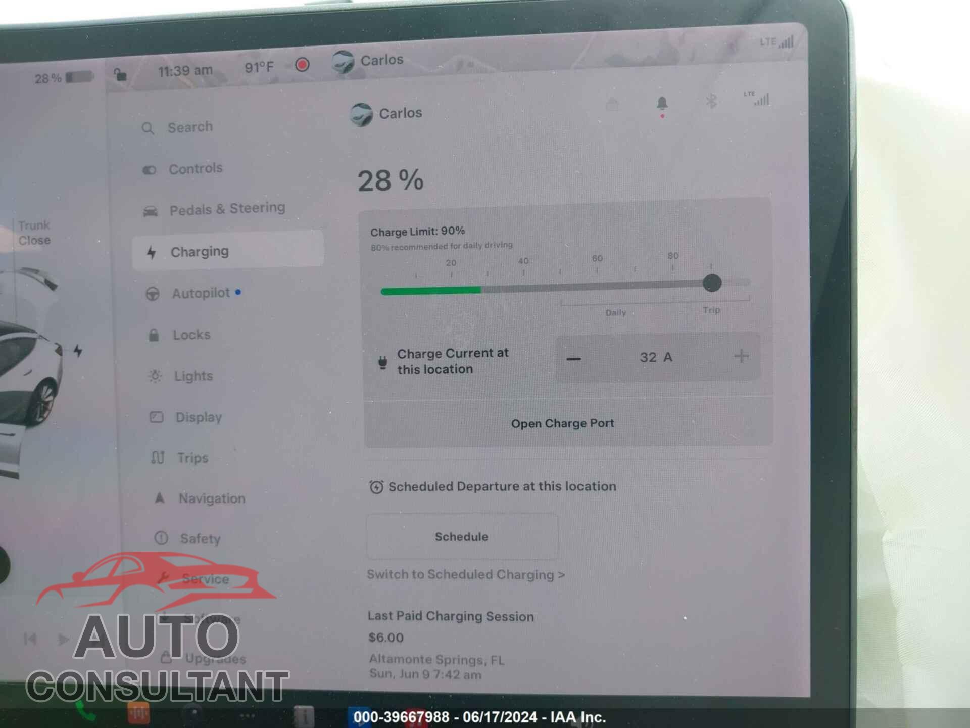 TESLA MODEL 3 2021 - 5YJ3E1EA5MF096561