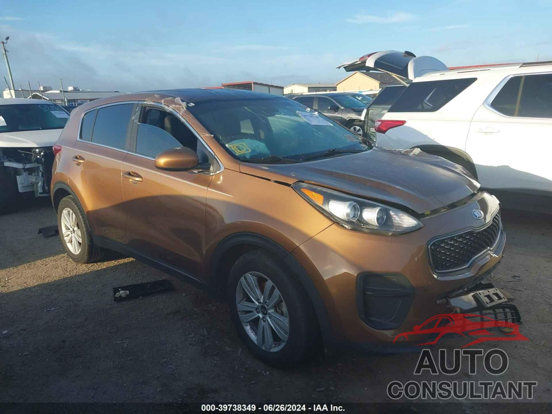 KIA SPORTAGE 2019 - KNDPM3AC9K7581862