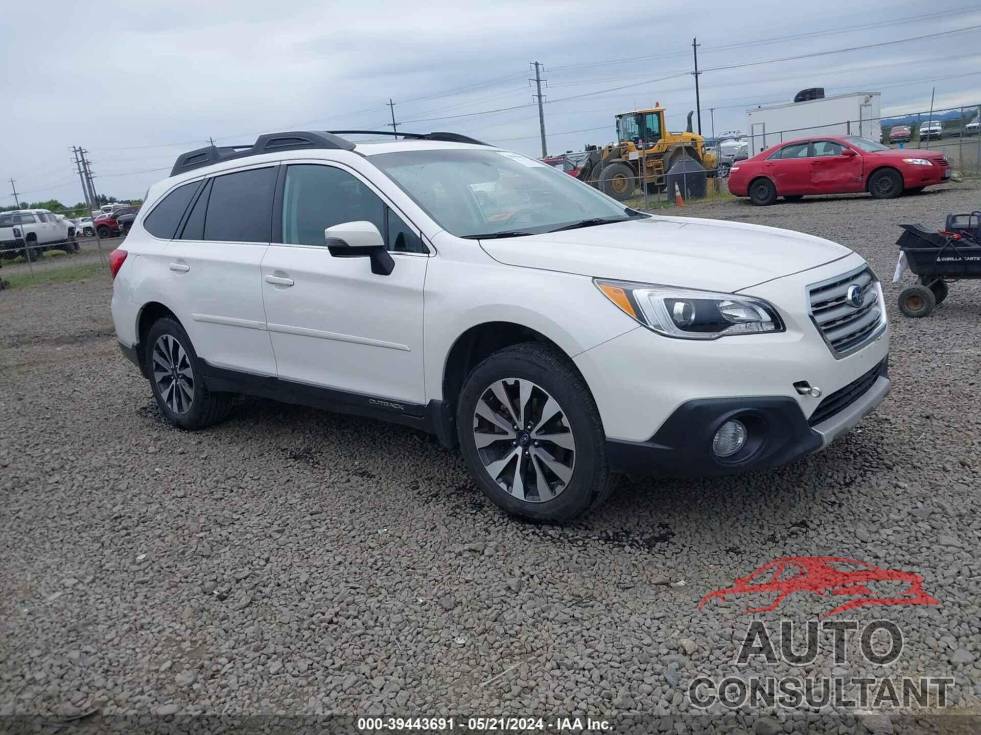 SUBARU OUTBACK 2016 - 4S4BSALC8G3263601