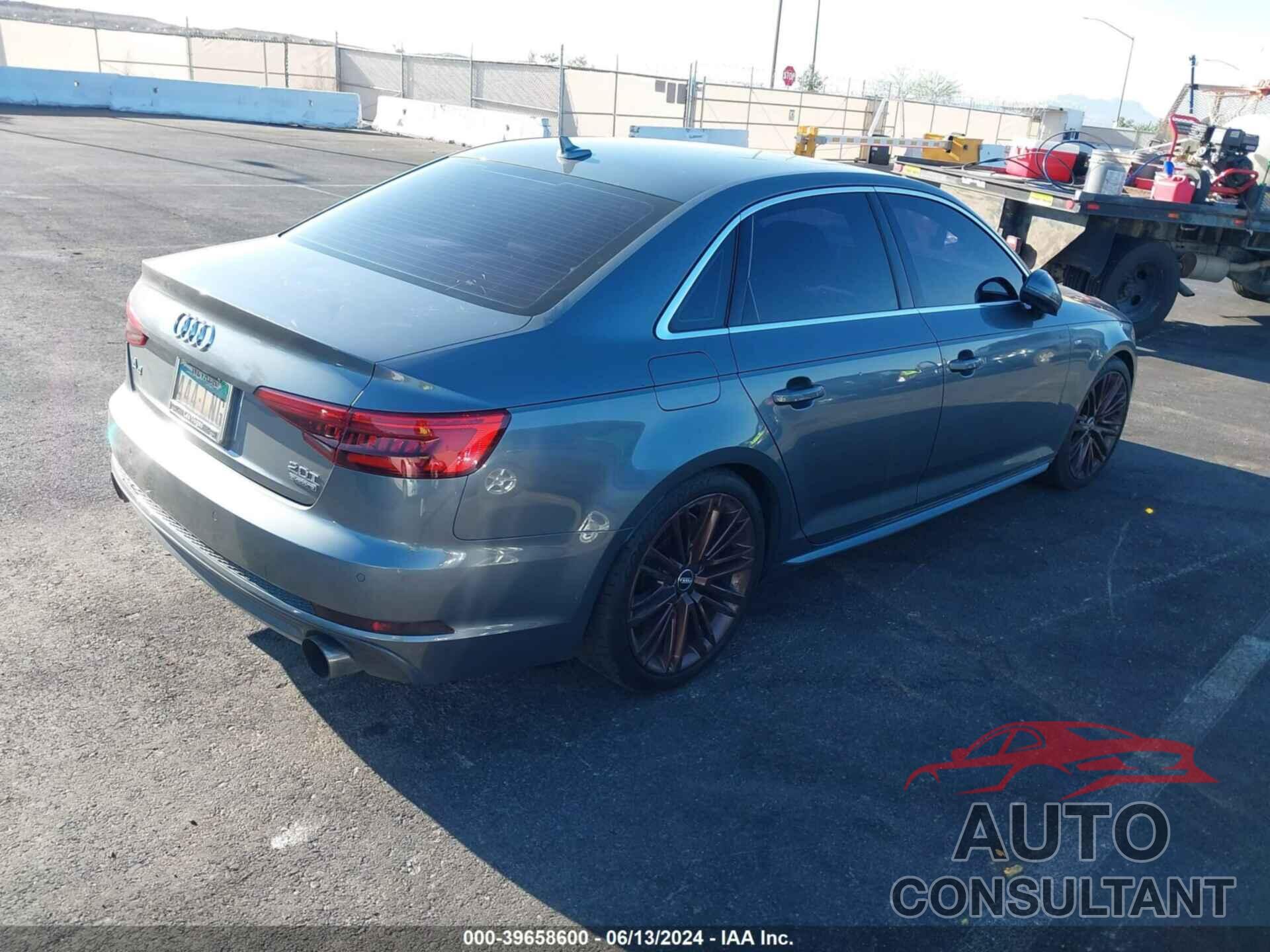 AUDI A4 2017 - WAUENAF4XHN017231