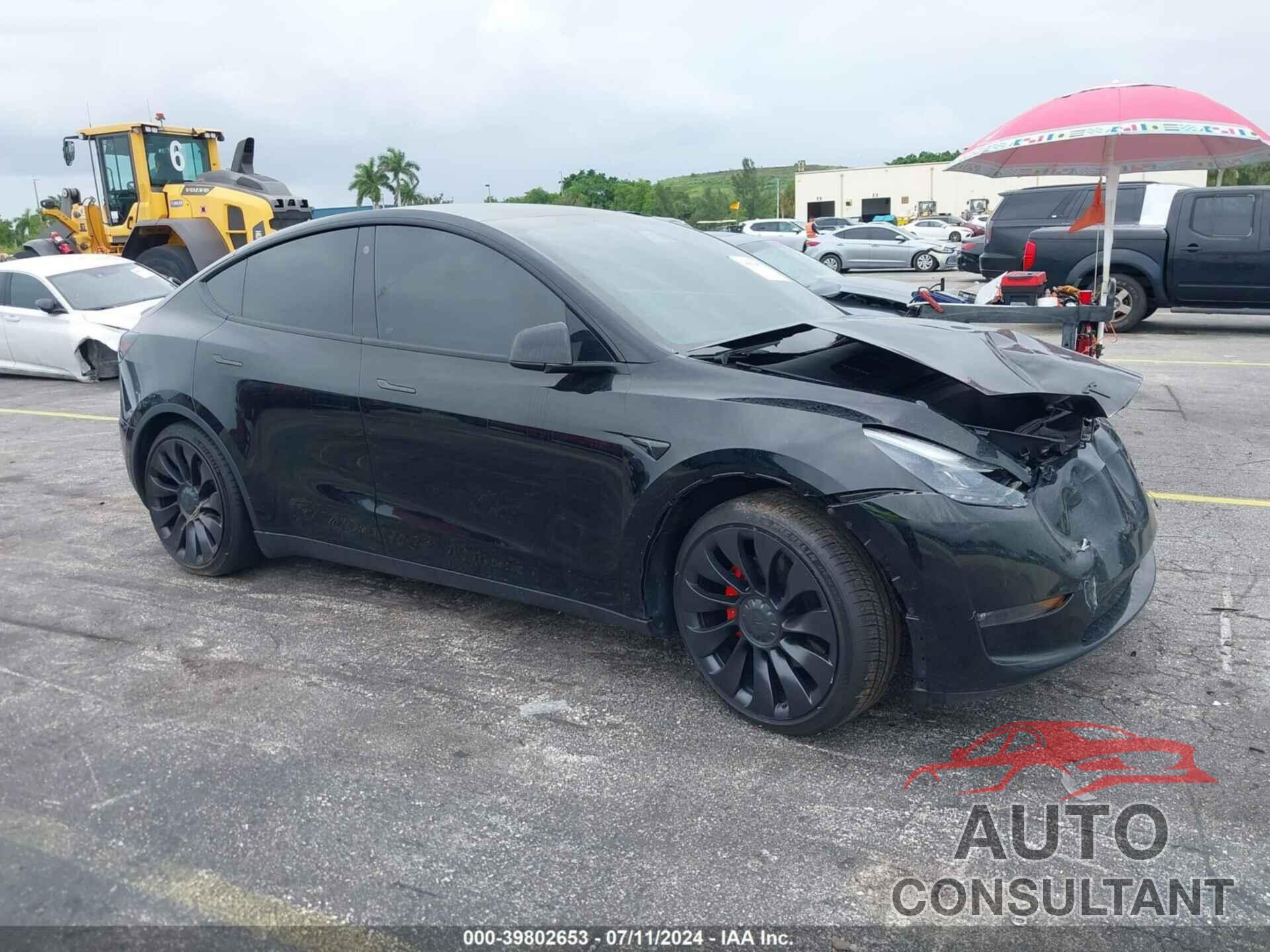 TESLA MODEL Y 2022 - 7SAYGDEF4NF463399