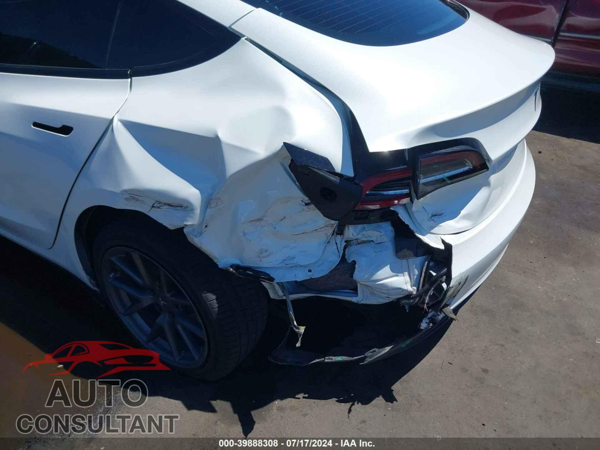 TESLA MODEL 3 2022 - 5YJ3E1EB7NF193349