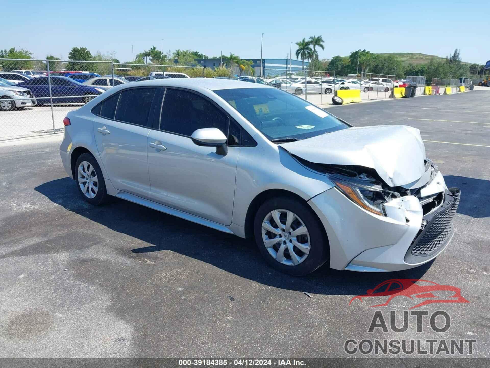 TOYOTA COROLLA 2021 - 5YFEPMAE8MP180701