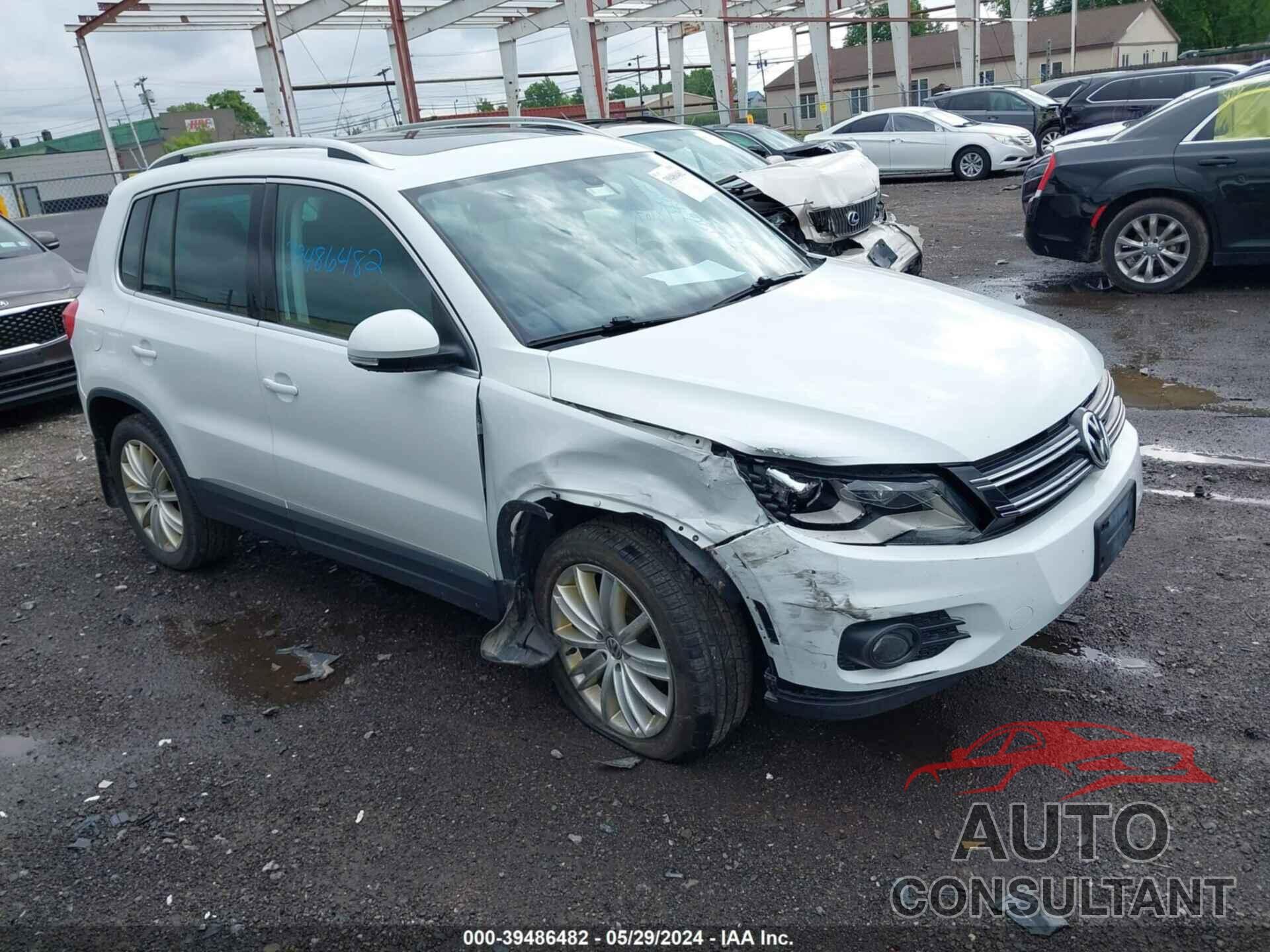 VOLKSWAGEN TIGUAN 2016 - WVGBV7AX0GW615374