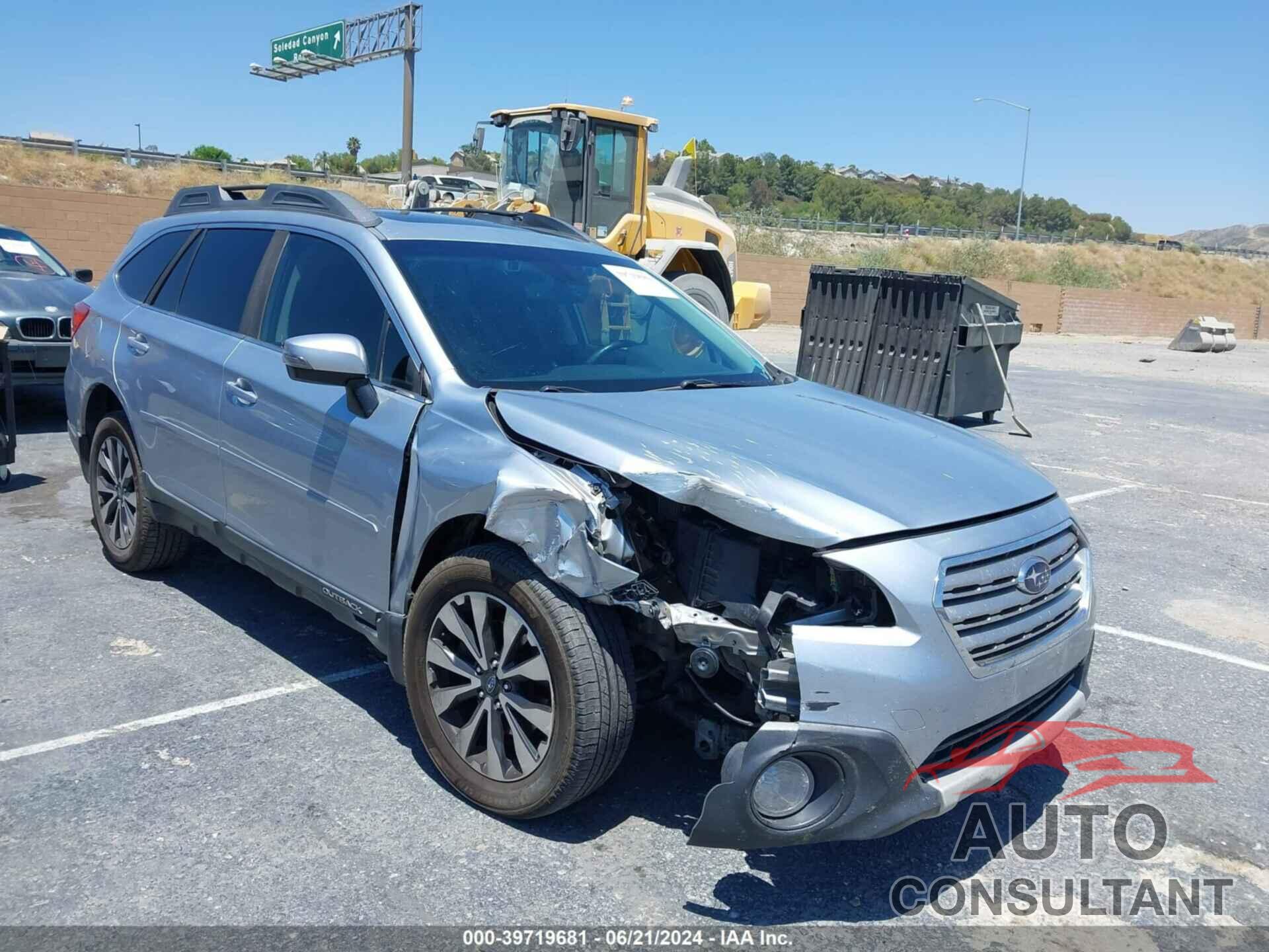 SUBARU OUTBACK 2017 - 4S4BSENC9H3371800