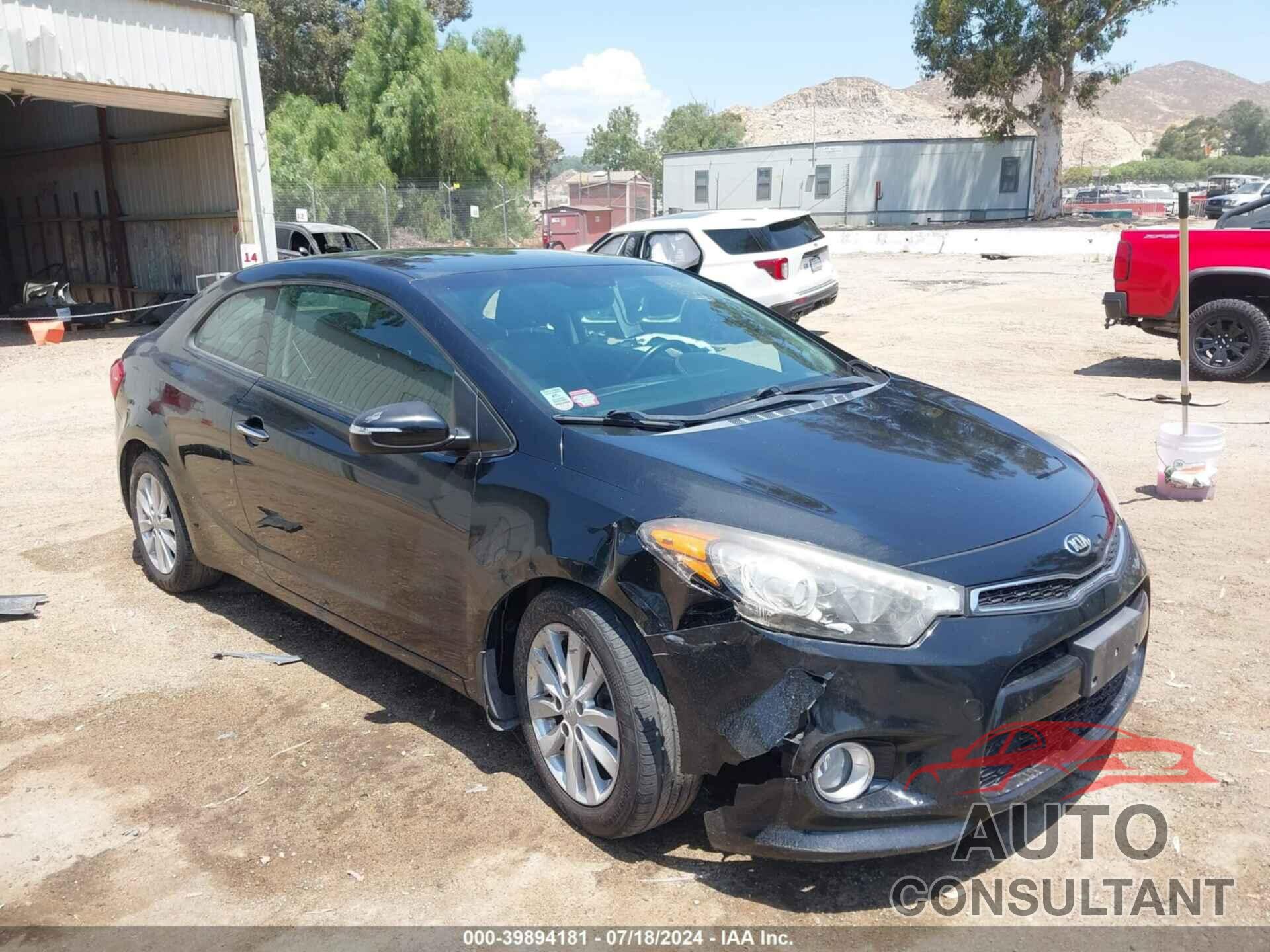 KIA FORTE KOUP 2016 - KNAFX6A84G5599783