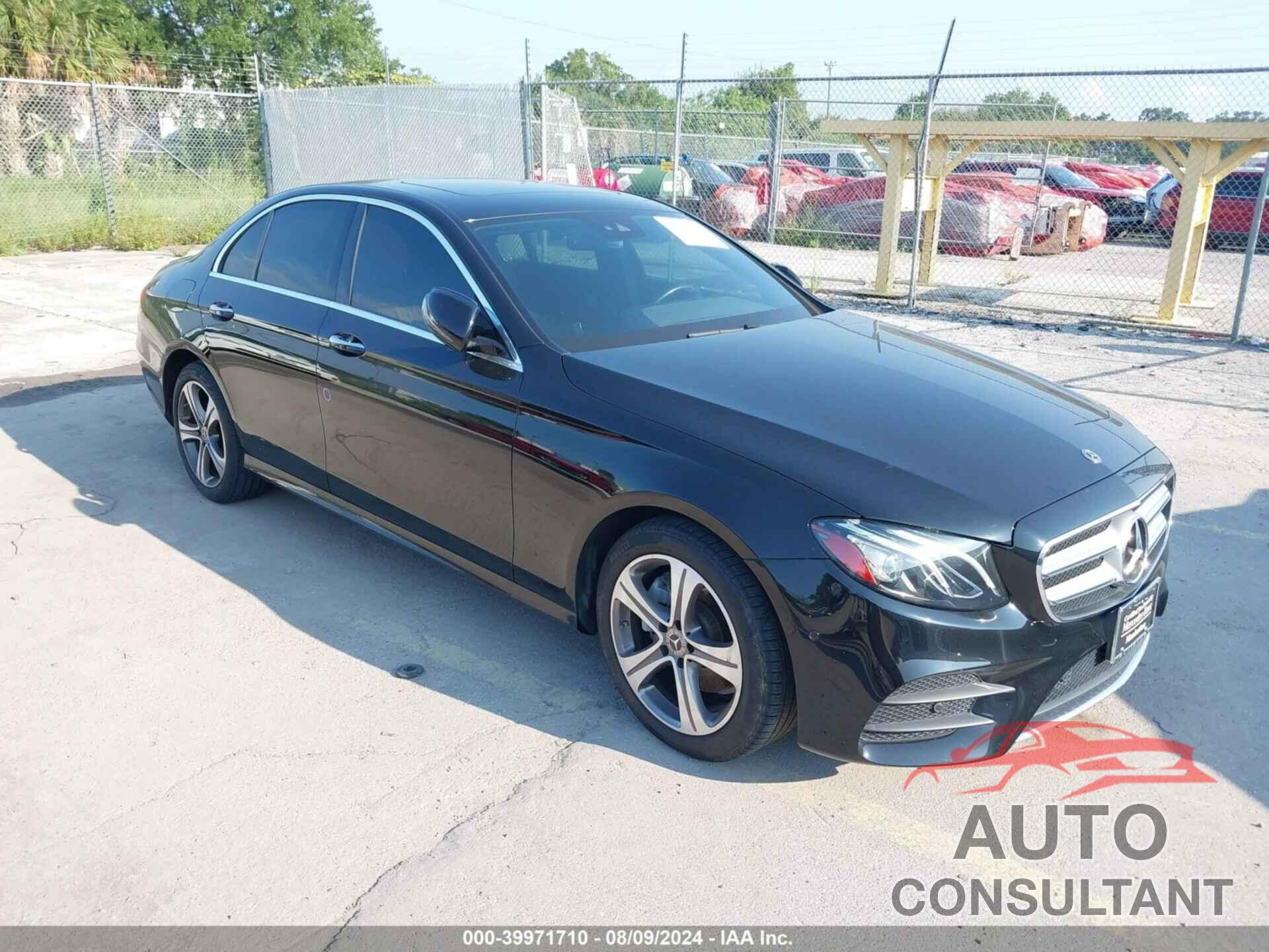 MERCEDES-BENZ E 300 2018 - WDDZF4KB9JA425598