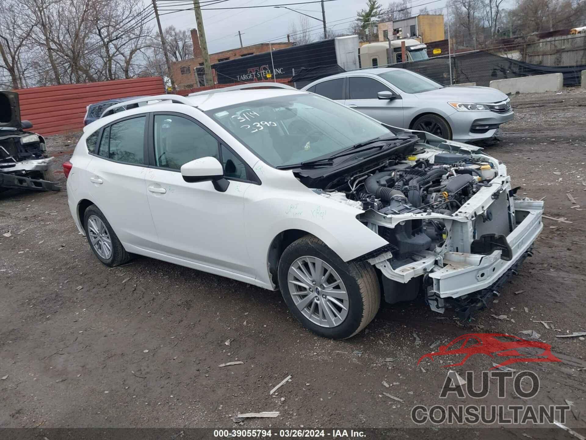 SUBARU IMPREZA 2018 - 4S3GTAD67J3753390