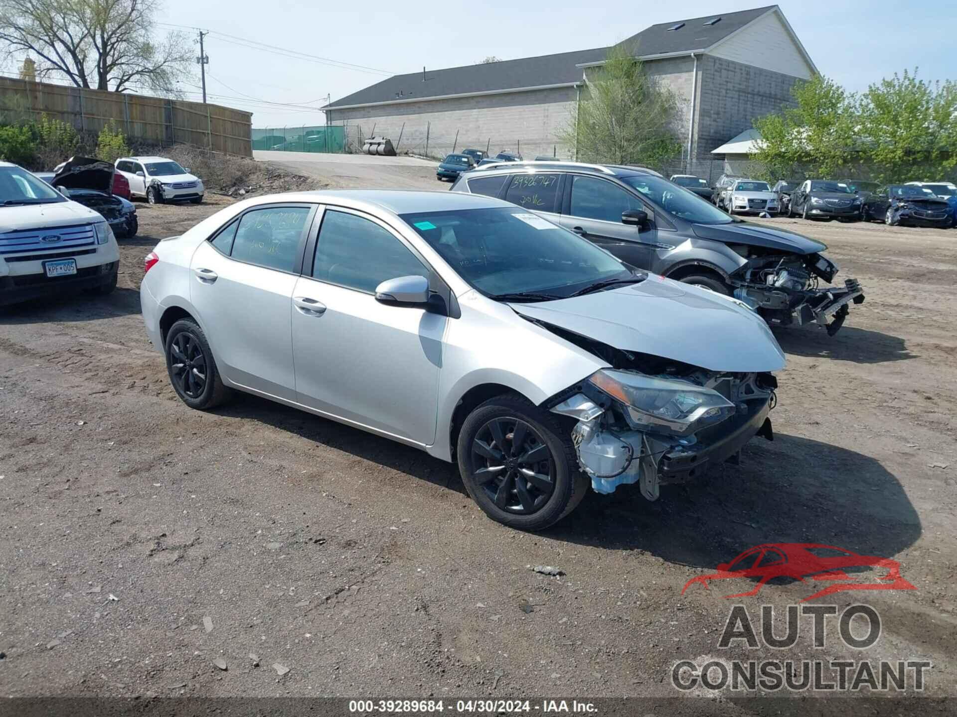 TOYOTA COROLLA 2016 - 5YFBURHEXGP438641