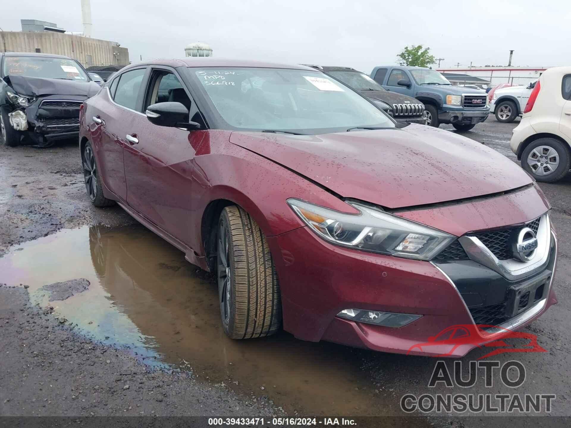 NISSAN MAXIMA 2017 - 1N4AA6AP8HC366918