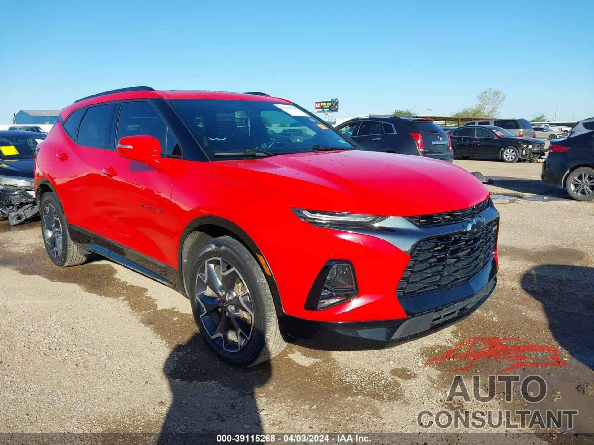 CHEVROLET BLAZER 2020 - 3GNKBERS2LS685269