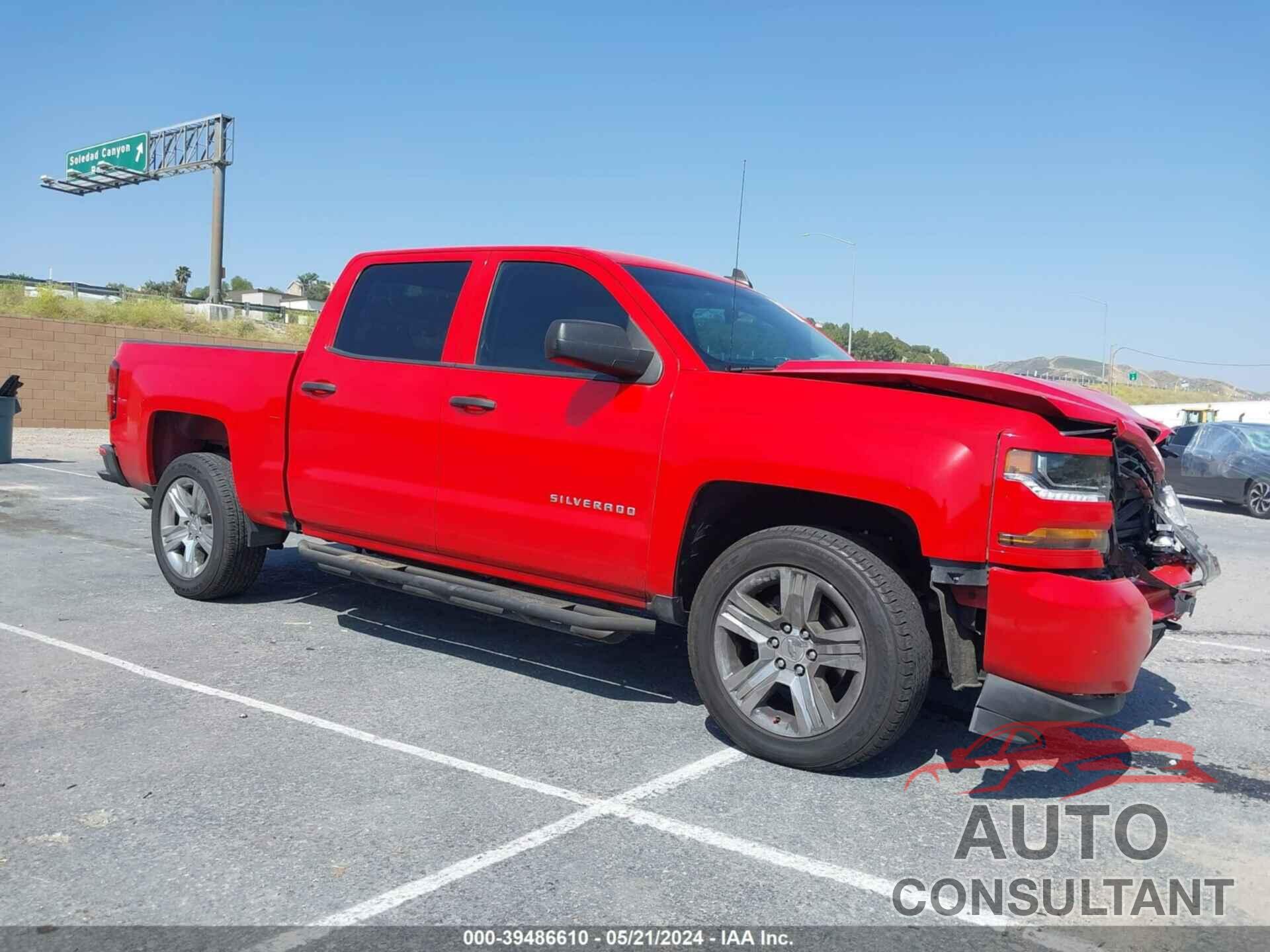 CHEVROLET SILVERADO 1500 2018 - 3GCPCPEC8JG386908