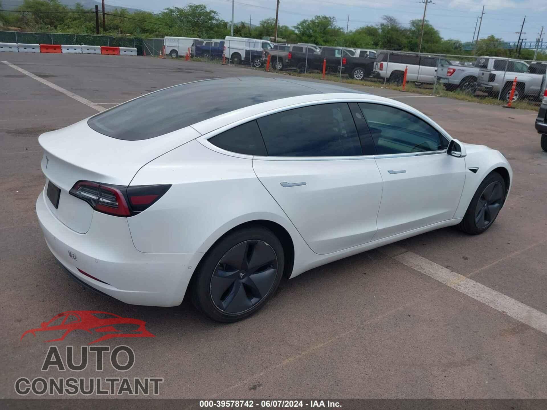 TESLA MODEL 3 2020 - 5YJ3E1EA2LF737454