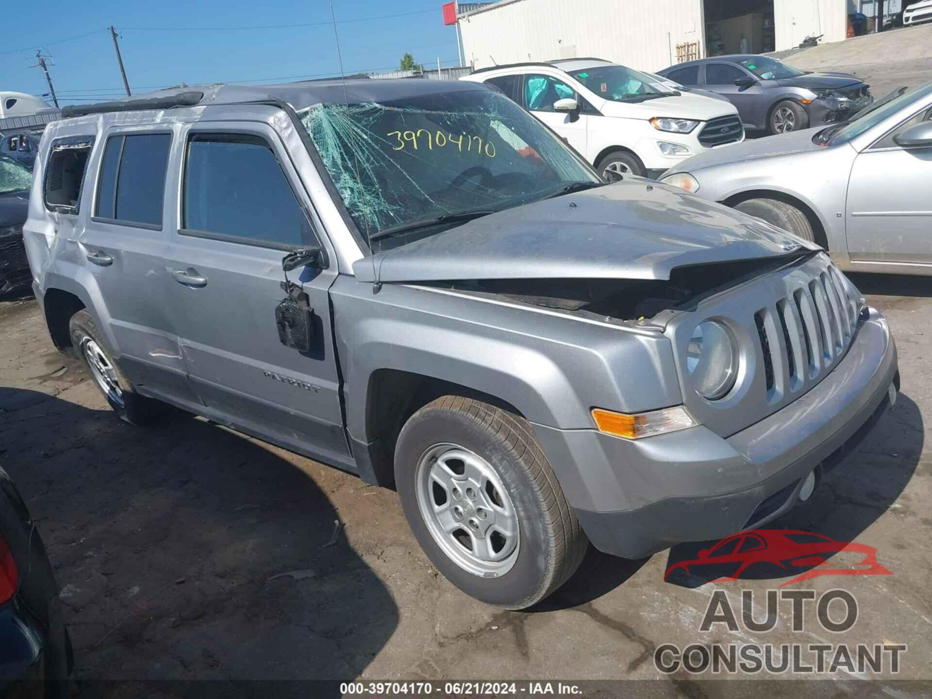 JEEP PATRIOT 2016 - 1C4NJPBA6GD811791