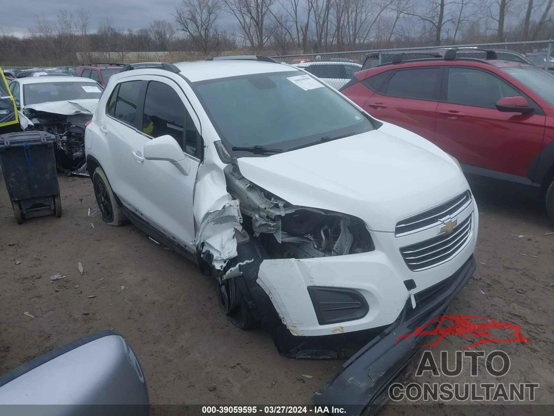 CHEVROLET TRAX 2016 - 3GNCJLSB9GL238069