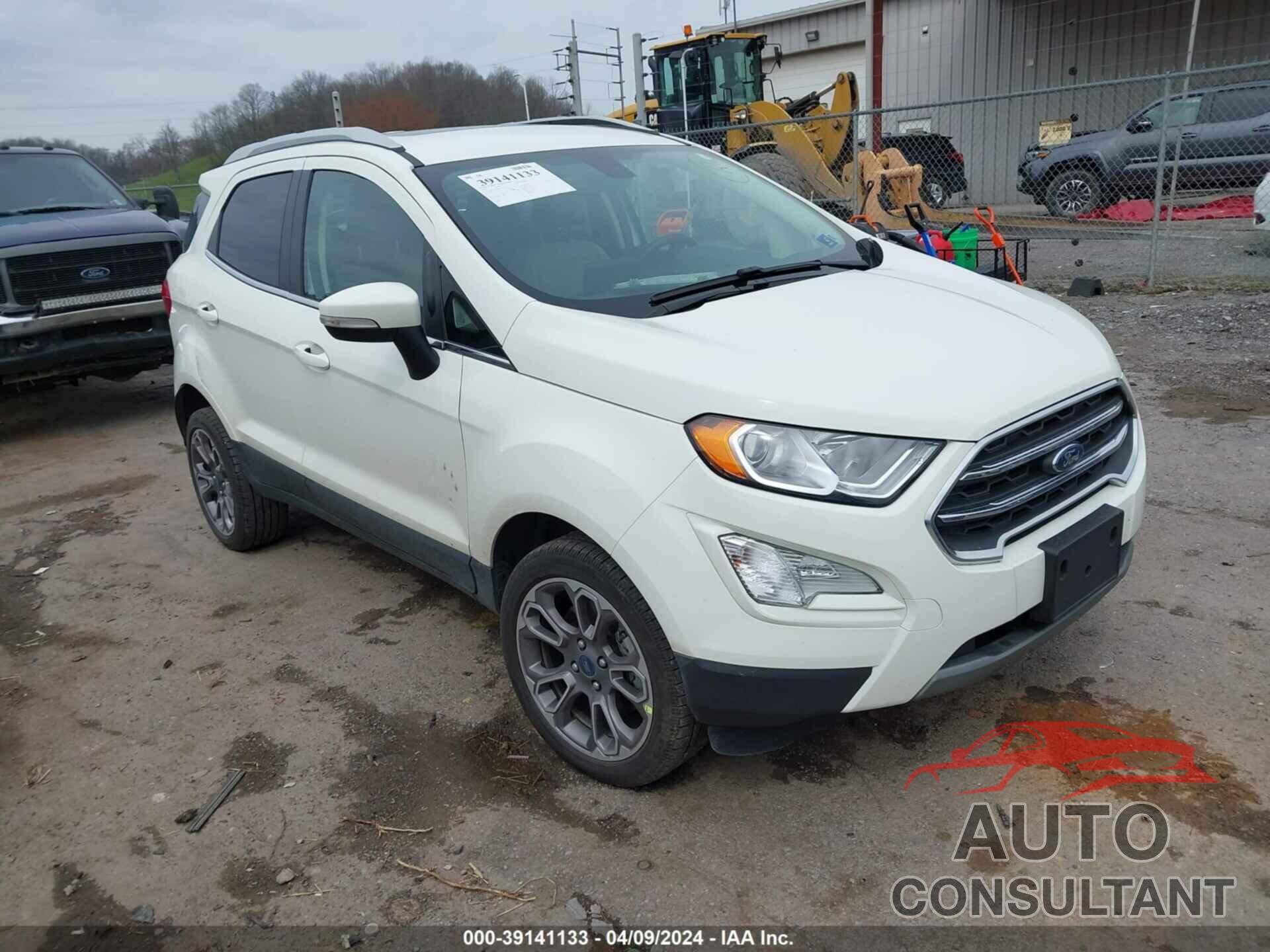 FORD ECOSPORT 2019 - MAJ6S3KL1KC291712