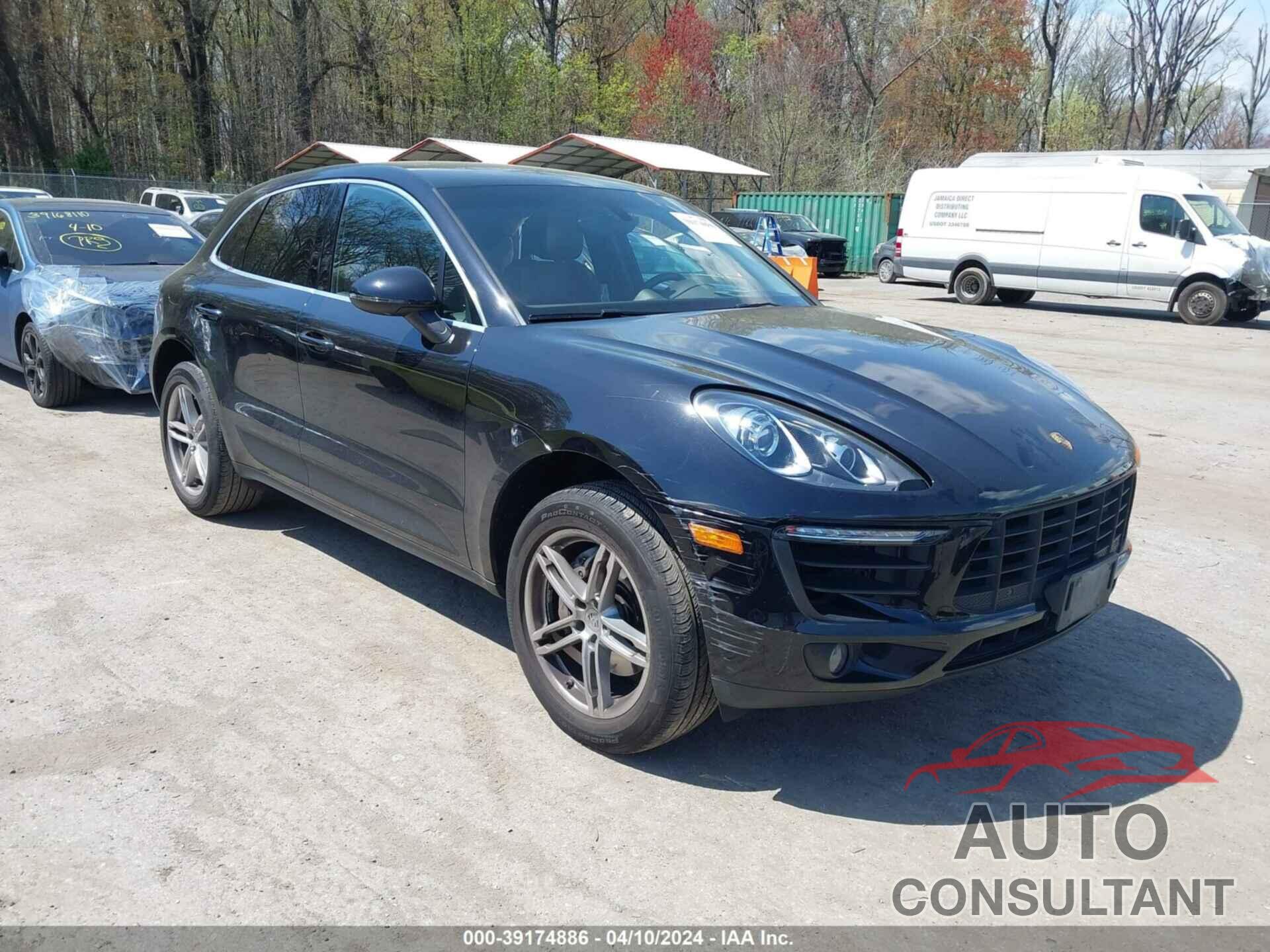 PORSCHE MACAN 2016 - WP1AB2A59GLB49793