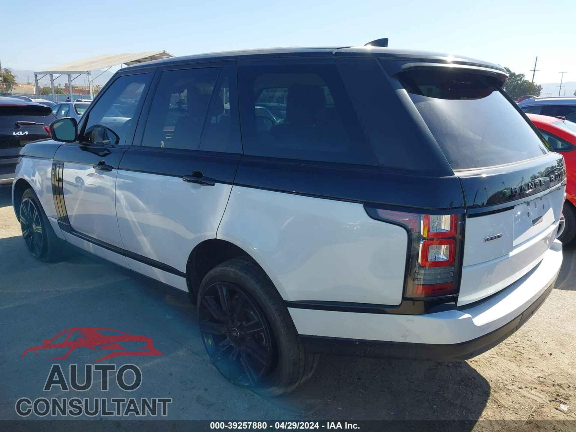 LAND ROVER RANGE ROVER 2017 - SALGS2FK8HA326995