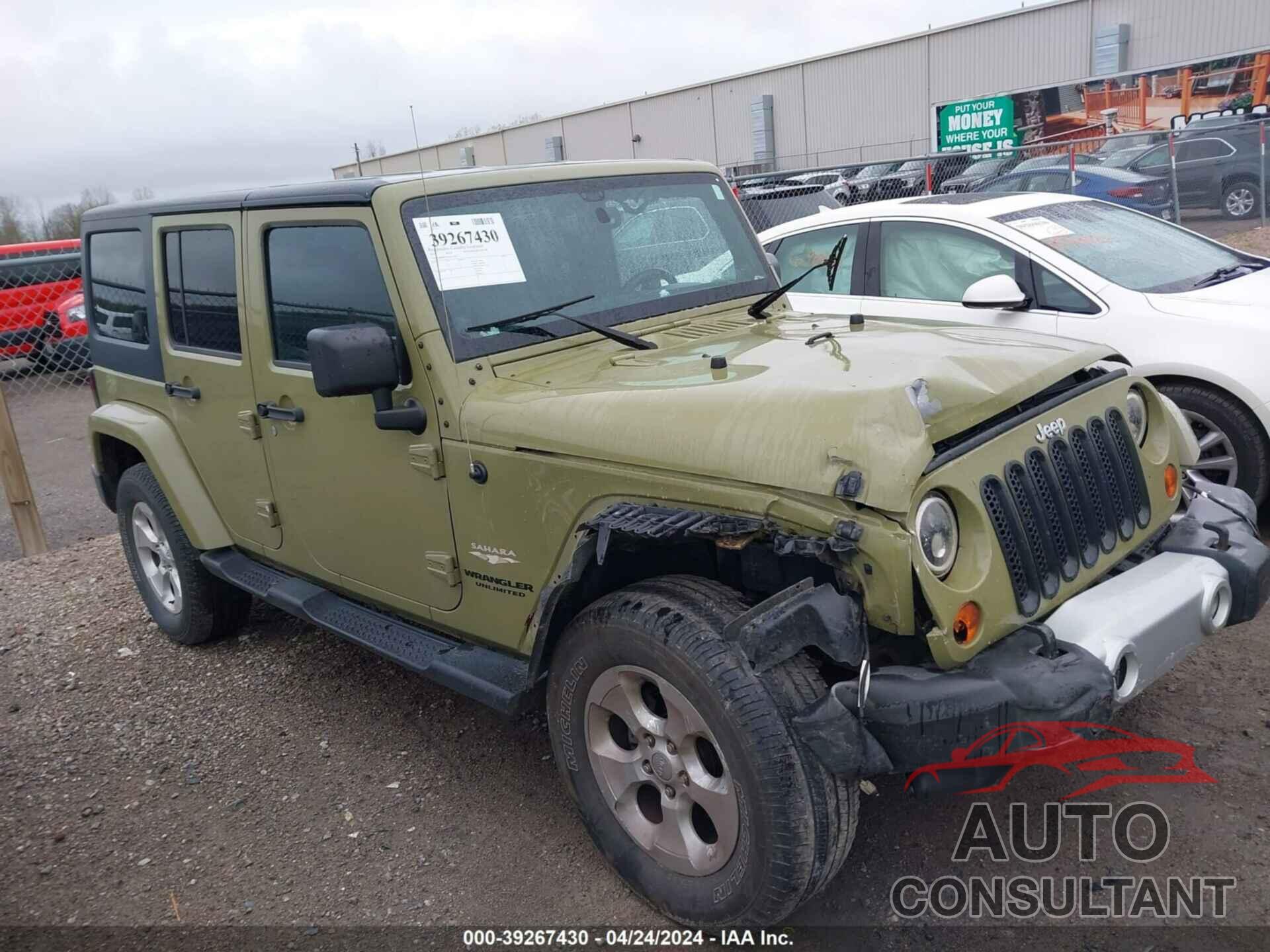 JEEP WRANGLER UNLIMITED 2013 - 1C4BJWEG1DL633044