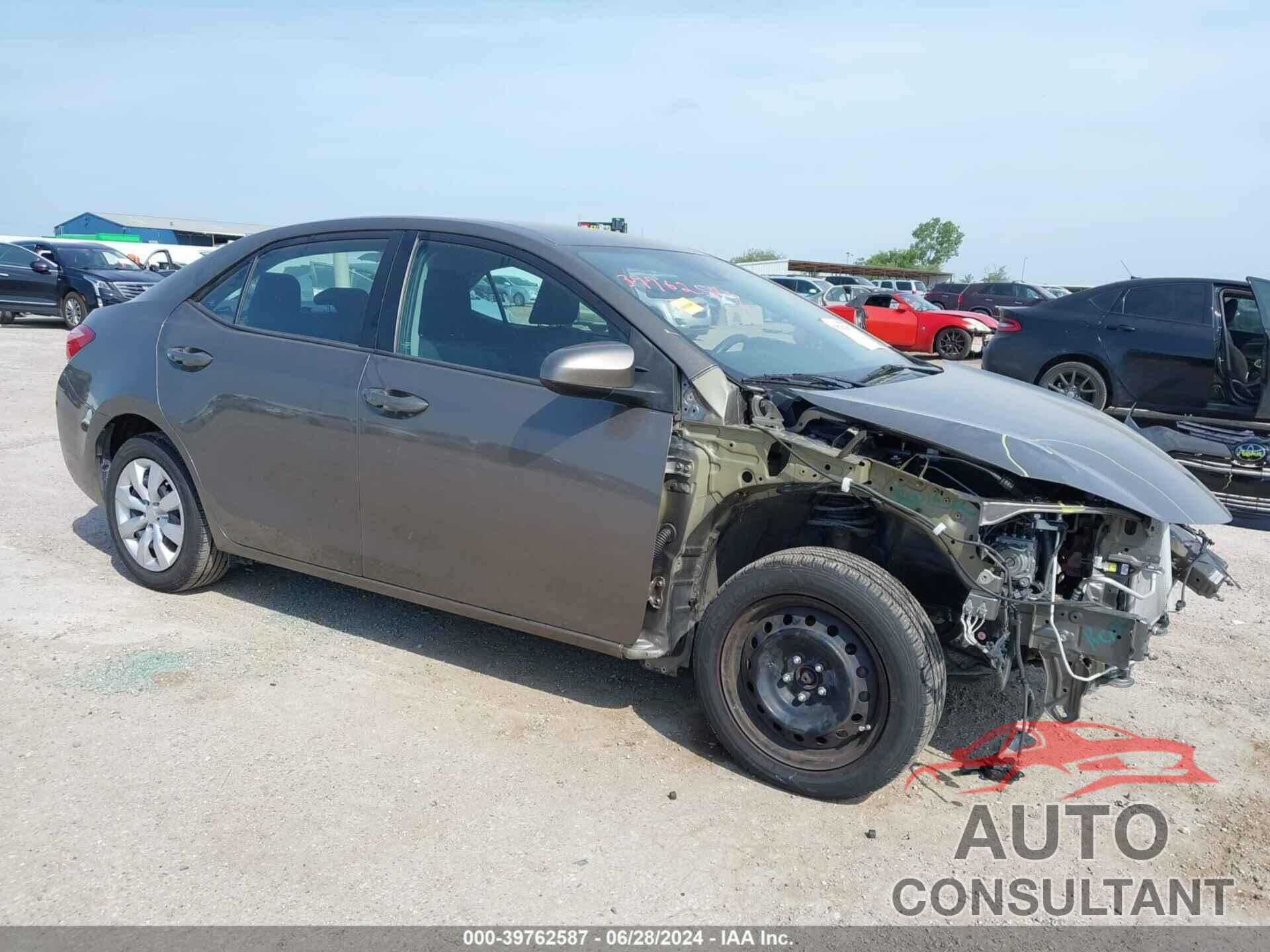 TOYOTA COROLLA 2018 - 2T1BURHE6JC005535