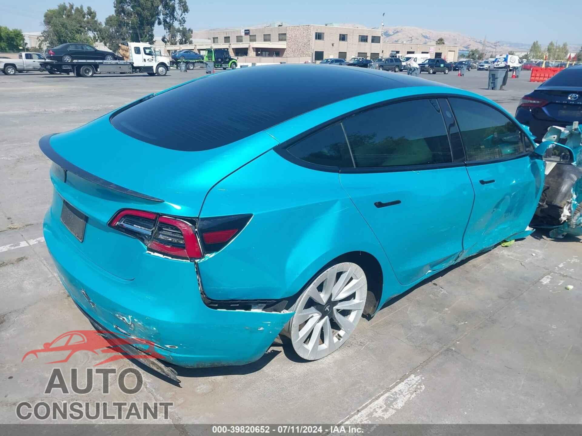 TESLA MODEL 3 2021 - 5YJ3E1EB3MF078181