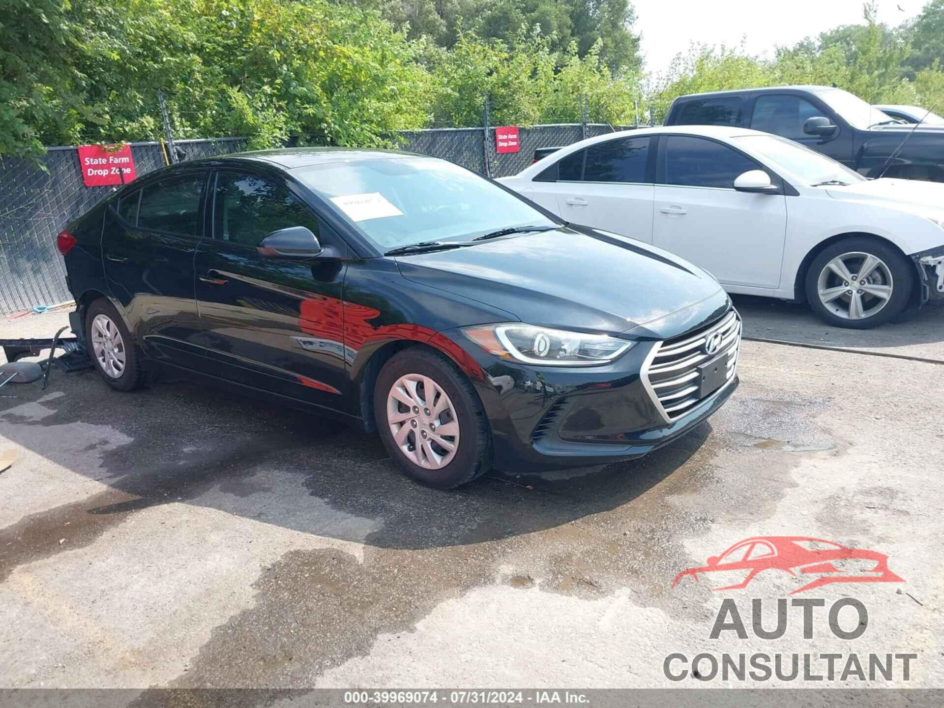 HYUNDAI ELANTRA 2018 - 5NPD74LF7JH347592