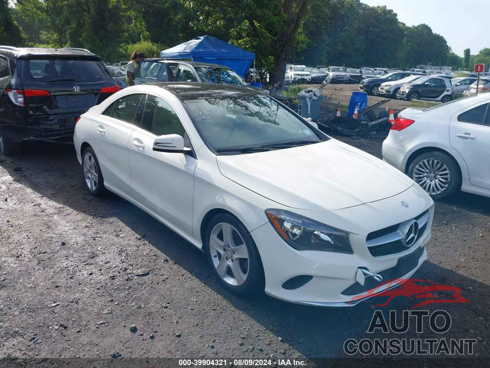 MERCEDES-BENZ CLA 250 2017 - WDDSJ4GB9HN419151