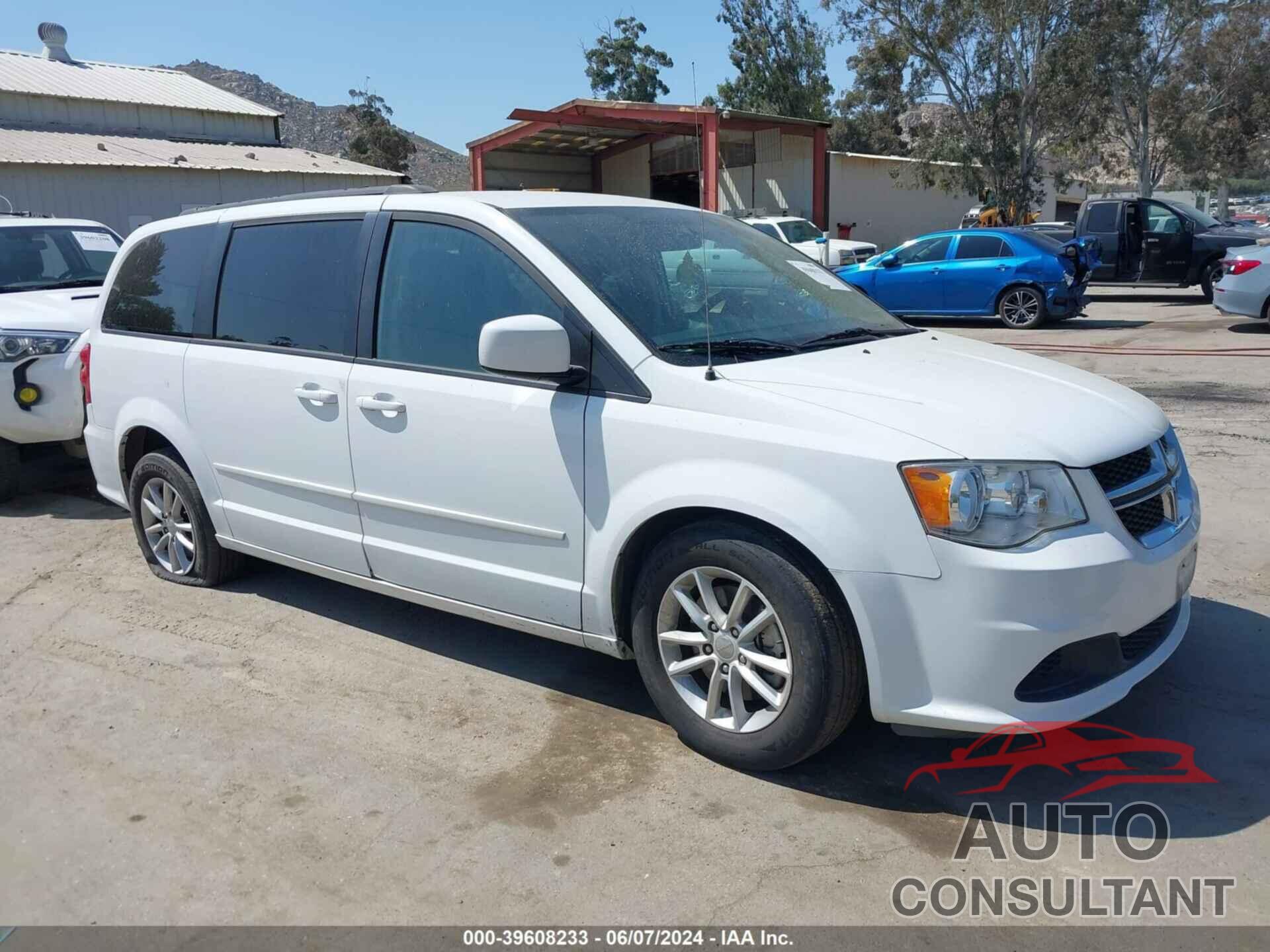 DODGE GRAND CARAVAN 2016 - 2C4RDGCG8GR353034