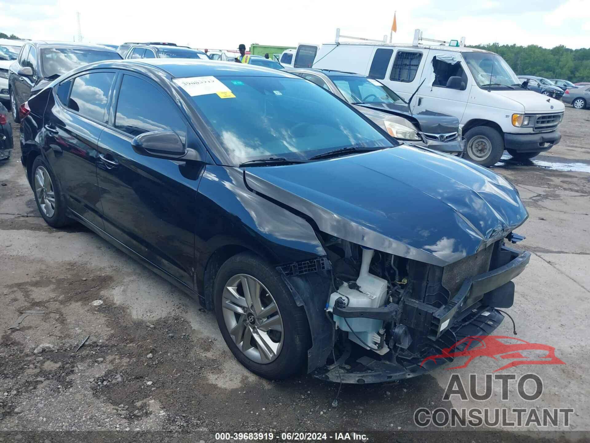 HYUNDAI ELANTRA 2019 - 5NPD84LF9KH426048