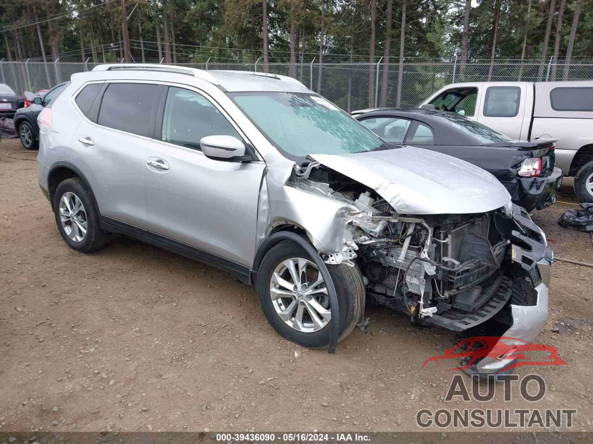 NISSAN ROGUE 2016 - KNMAT2MV1GP713715