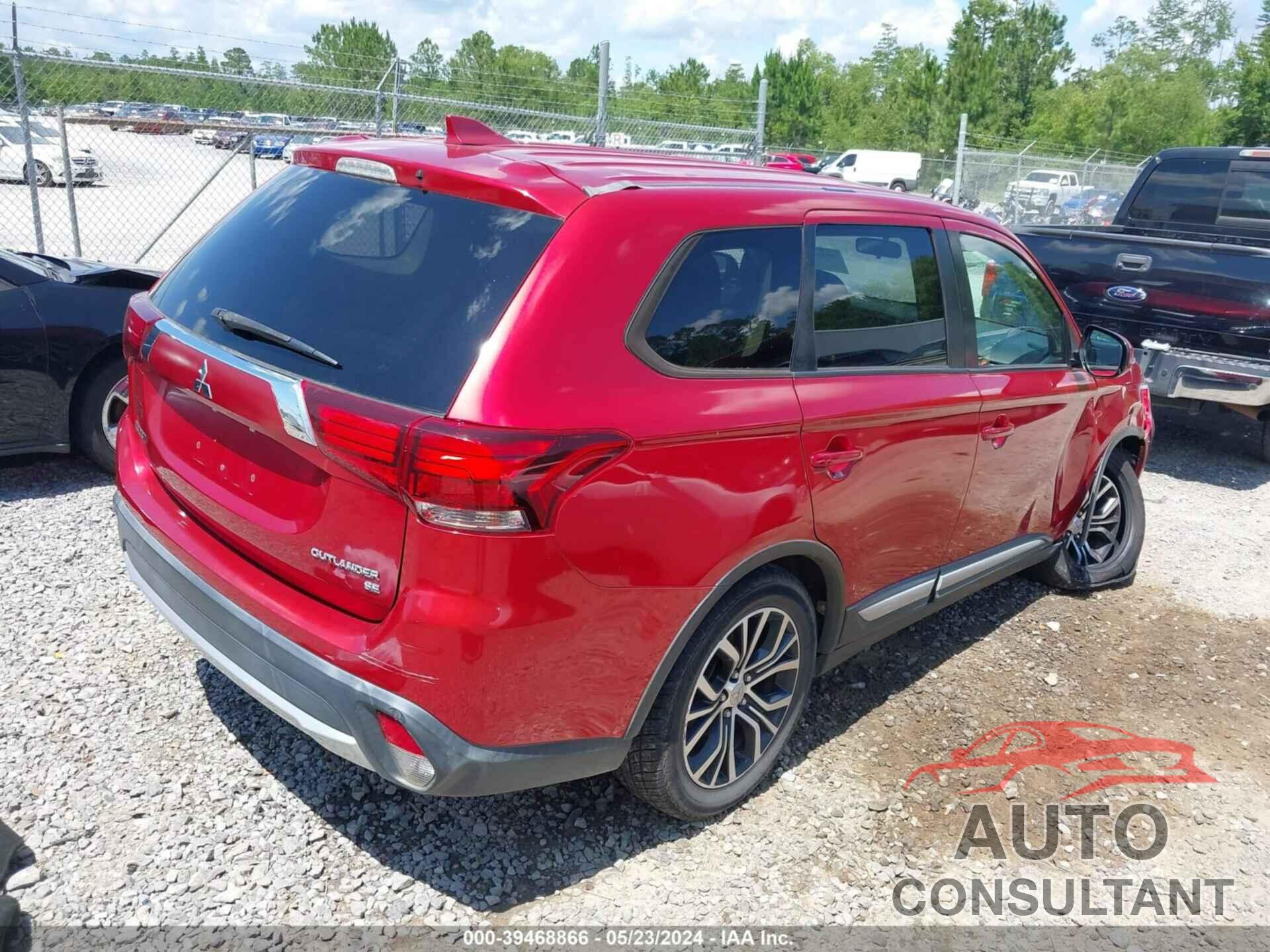 MITSUBISHI OUTLANDER 2018 - JA4AD3A38JZ035265