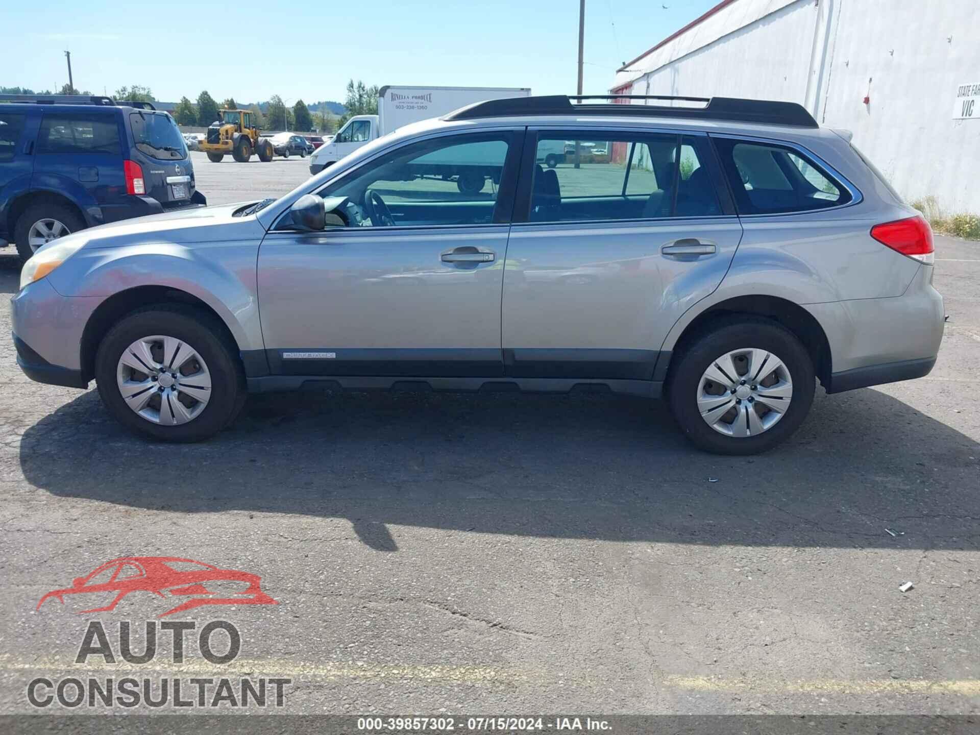 SUBARU OUTBACK 2010 - 4S4BRBAC0A3324435